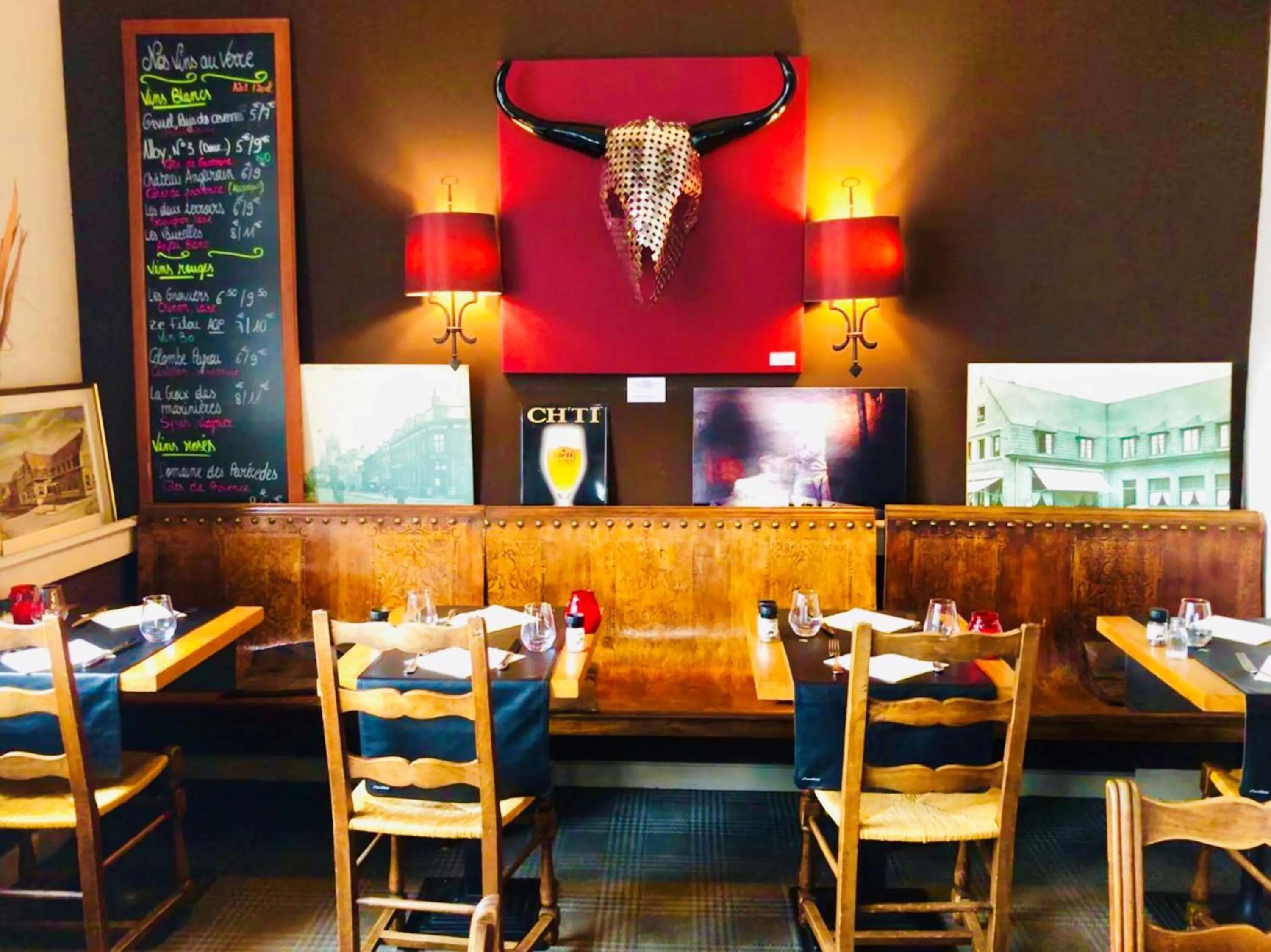 Restaurant/places to eat in The Originals Boutique, Hôtel Auberge du Forgeron, Lille Sud