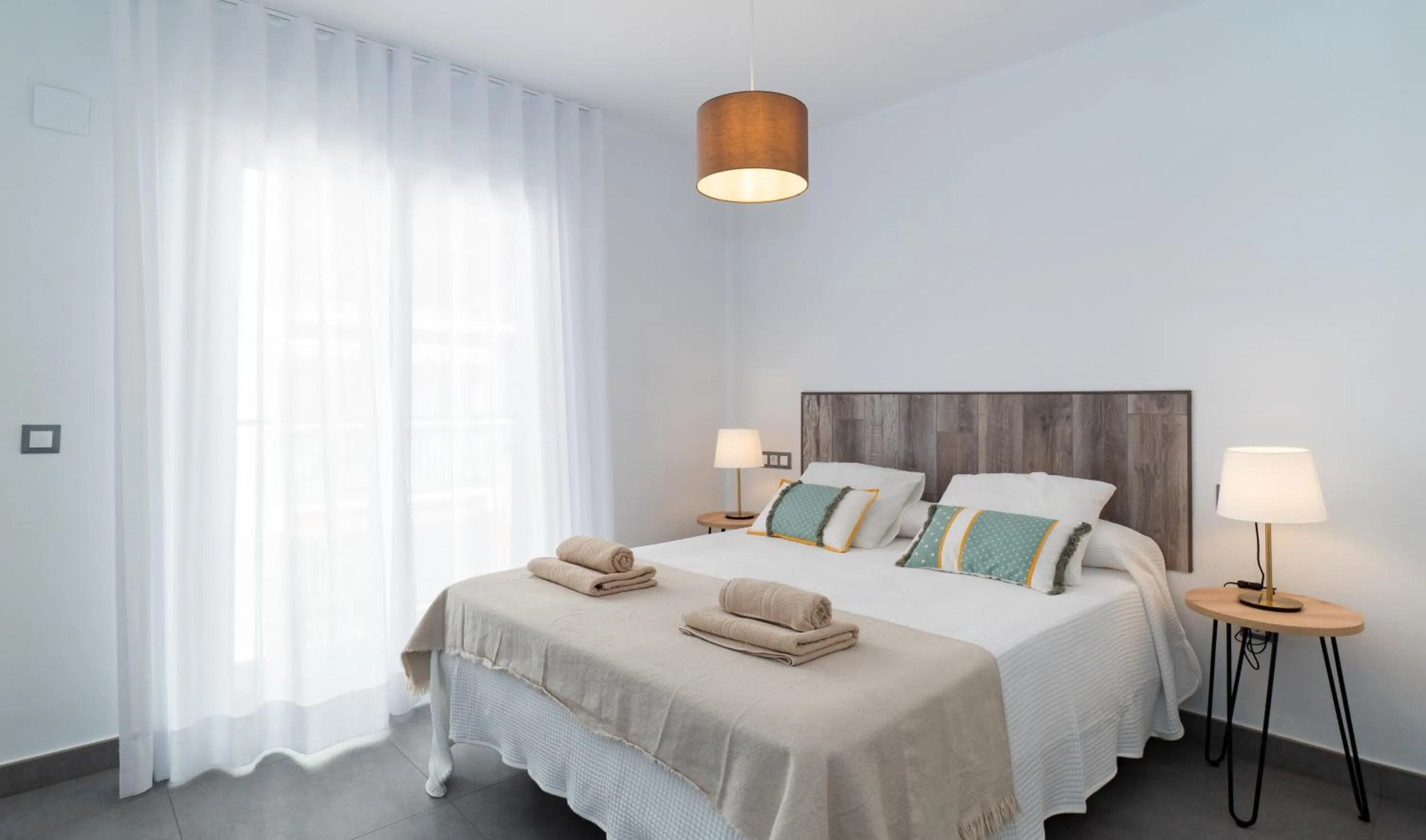 Photo of the whole room, Bed in Sur Suites La Dorada, centricos soleados a pocos metros de la Playa y con Parking Opcional