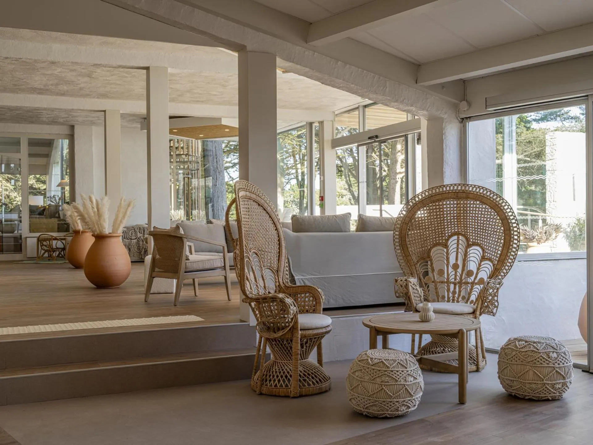 Living room in Hotel Punta Lara Noirmoutier