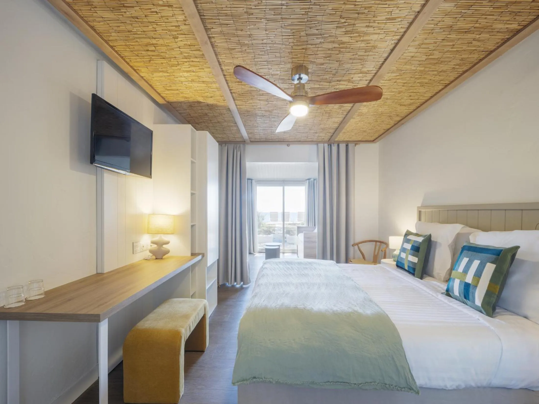 Bedroom, Bed in Hotel Punta Lara Noirmoutier