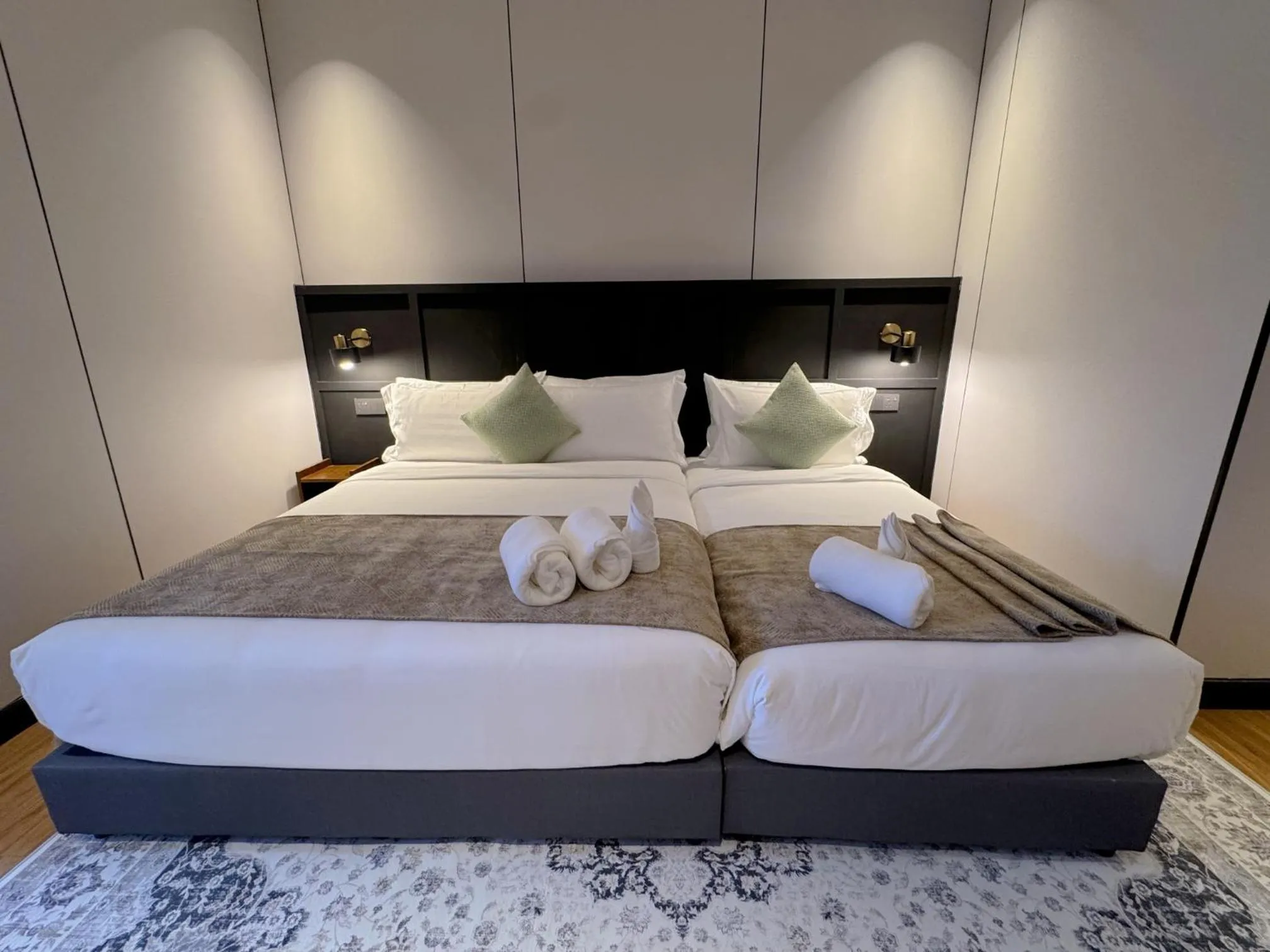 Bed in Carnarvon Suites