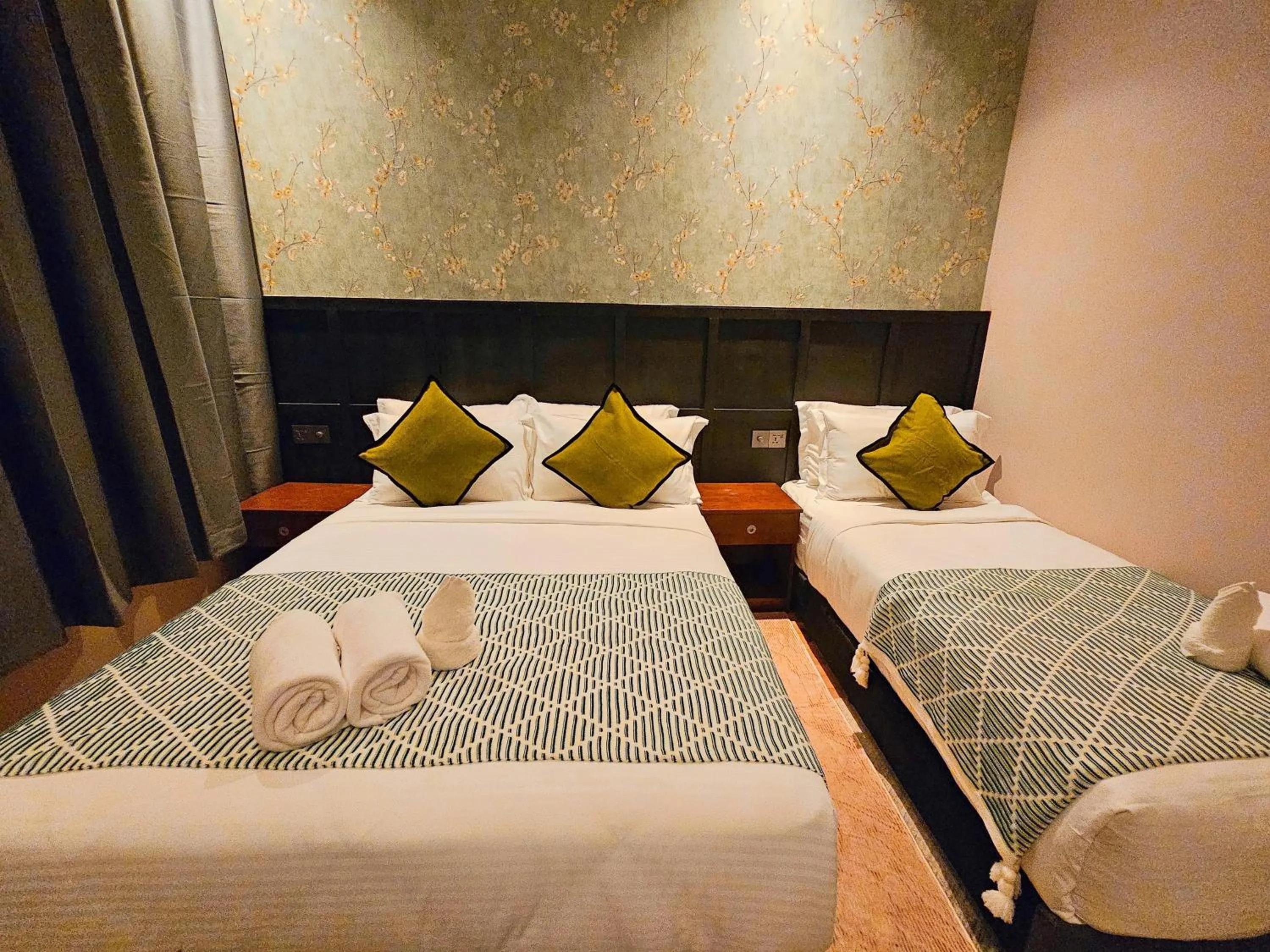 Bed in Carnarvon Suites