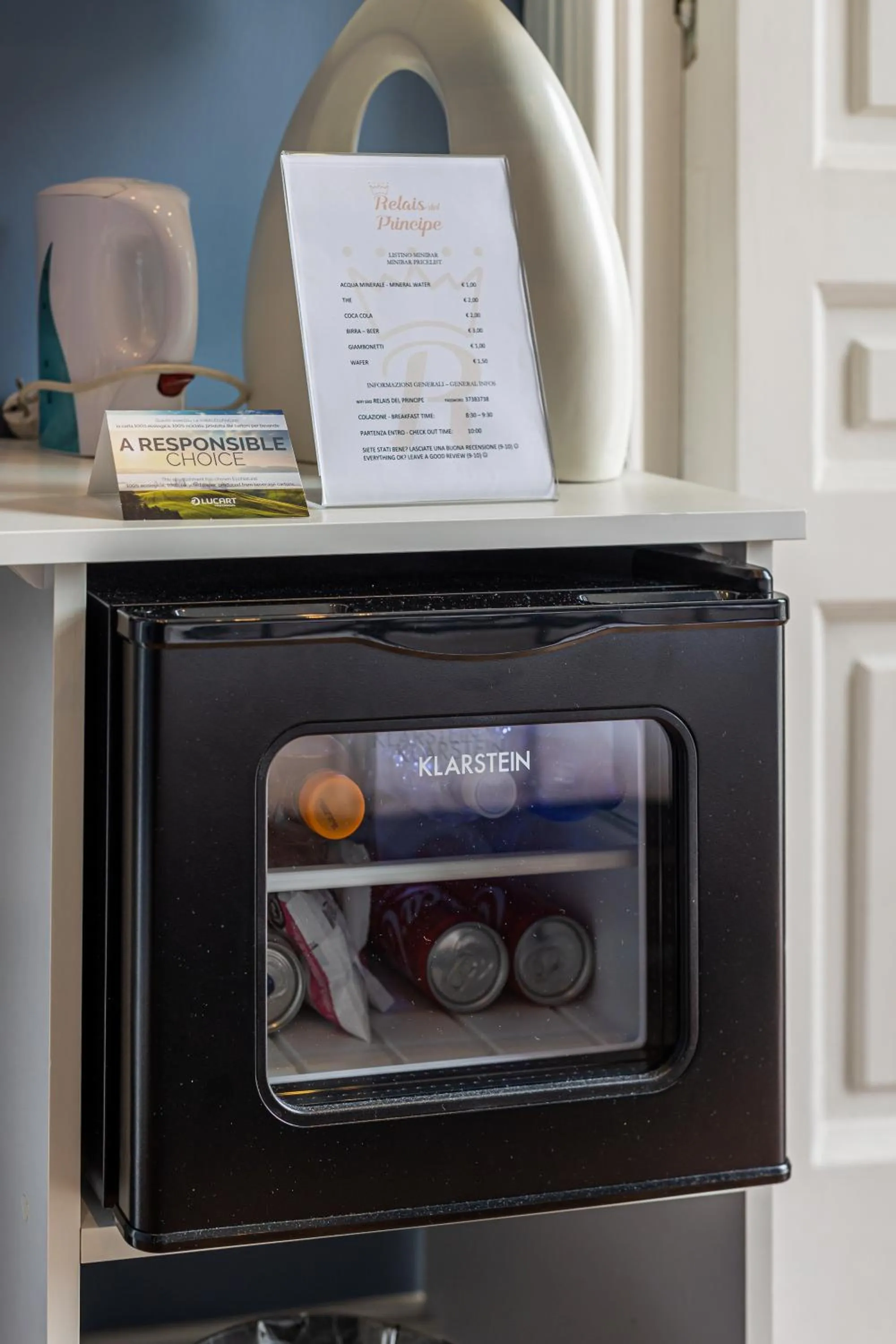 minibar in Relais del Principe