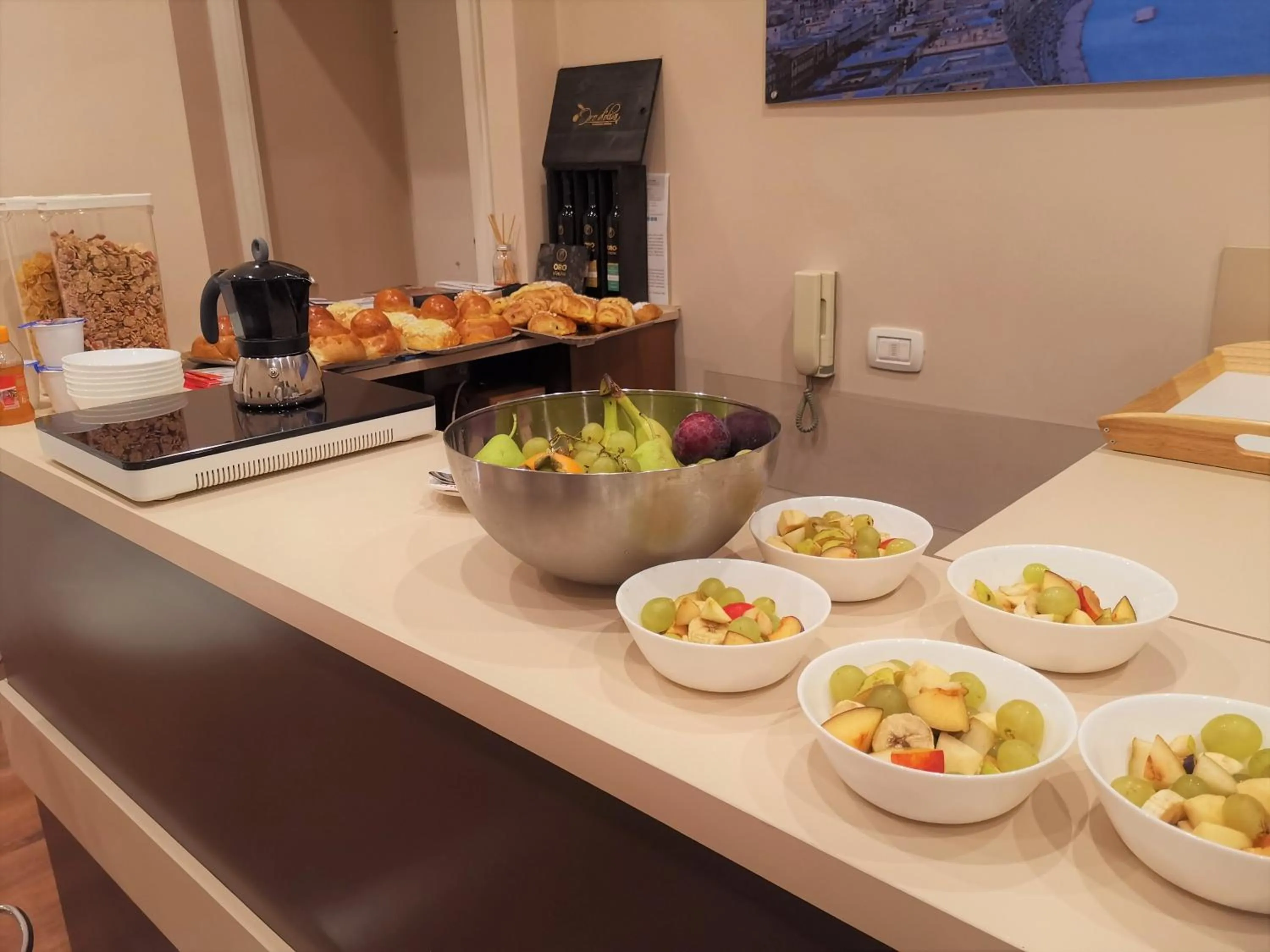 Buffet breakfast in Relais del Principe