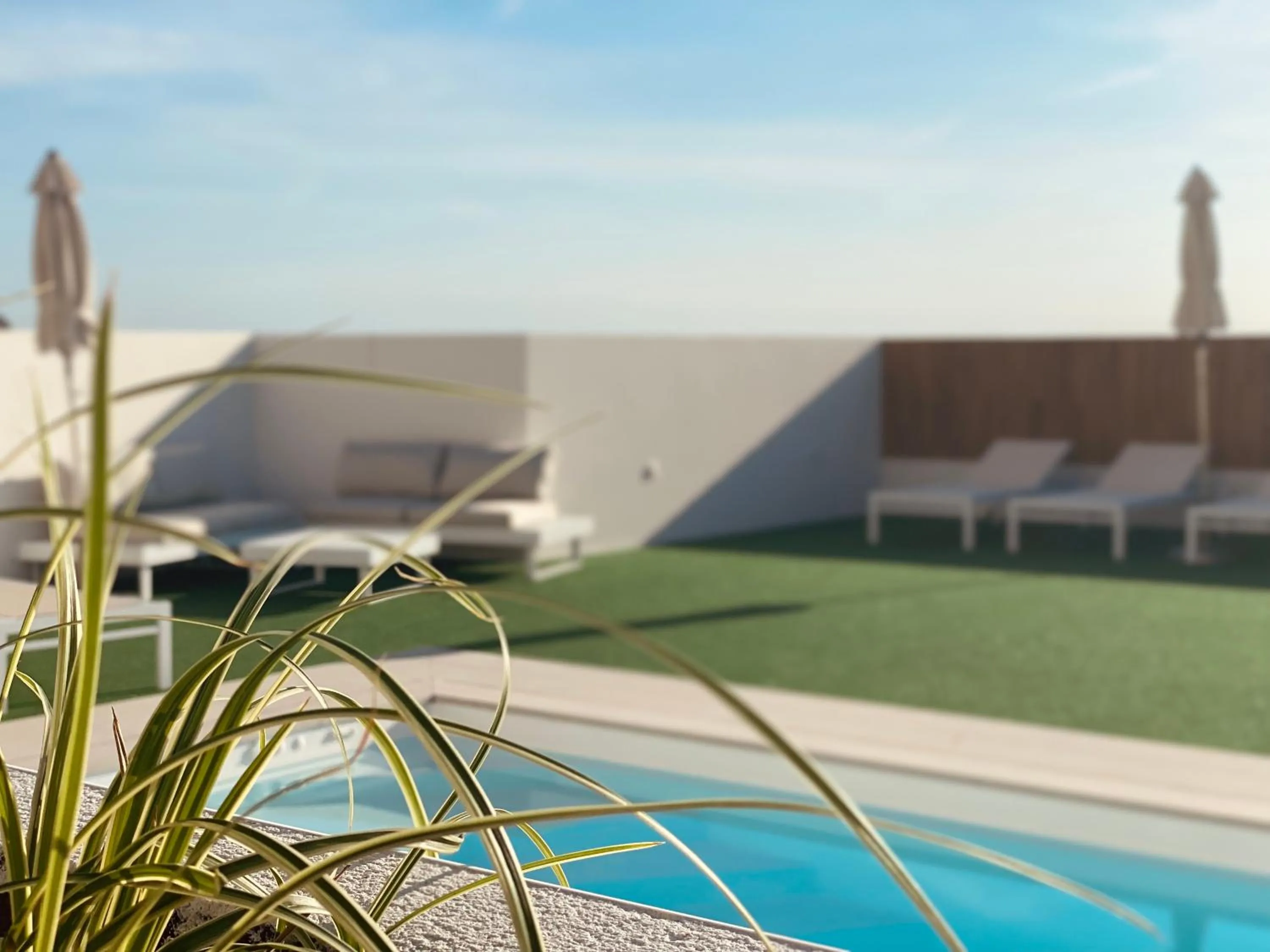 Swimming pool in Hôtel Le Belvedere