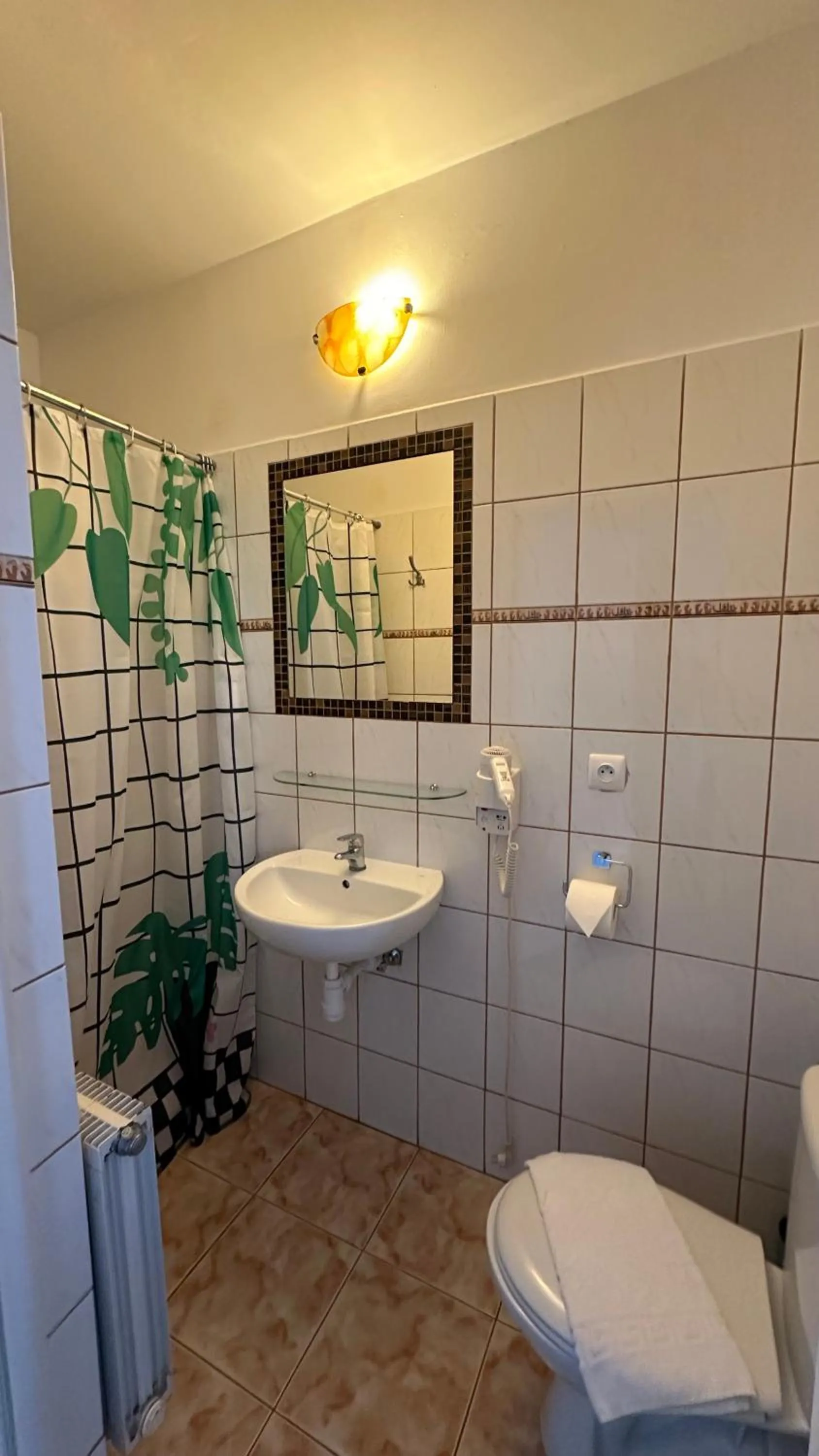 Toilet in Lezzet PG B&B &TurkishRestaurant