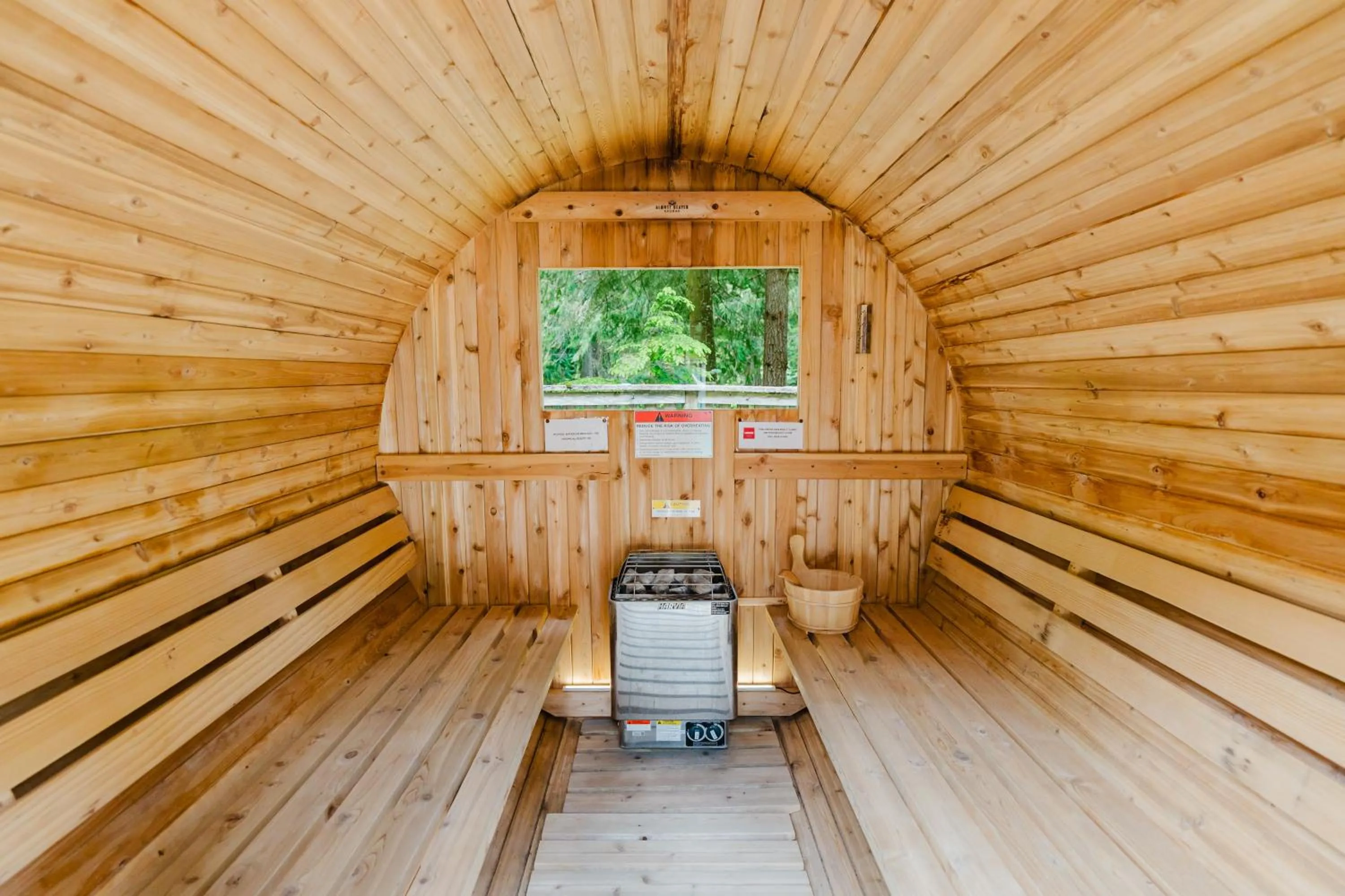 Sauna in LOGE Alta Crystal