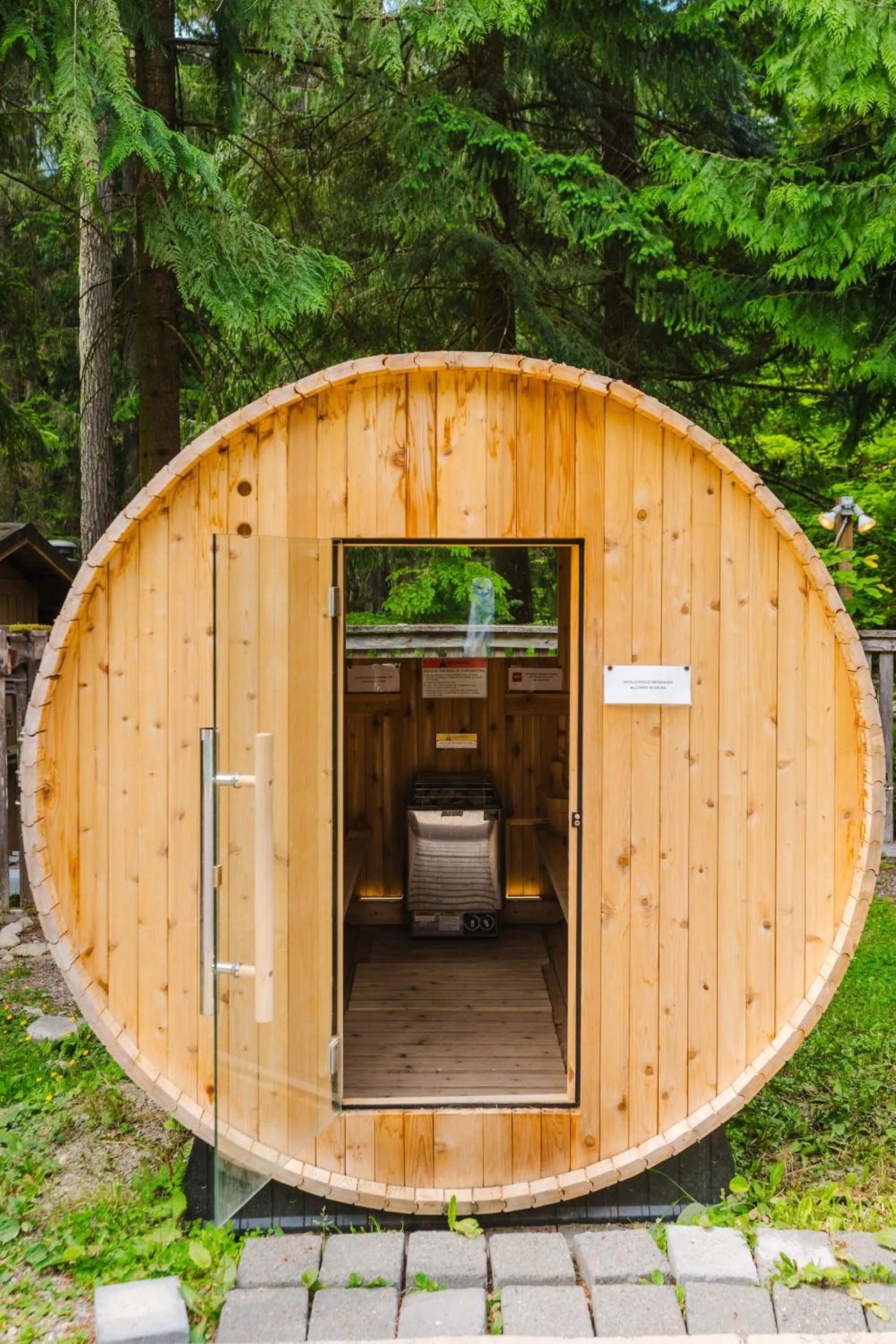 Sauna in LOGE Alta Crystal