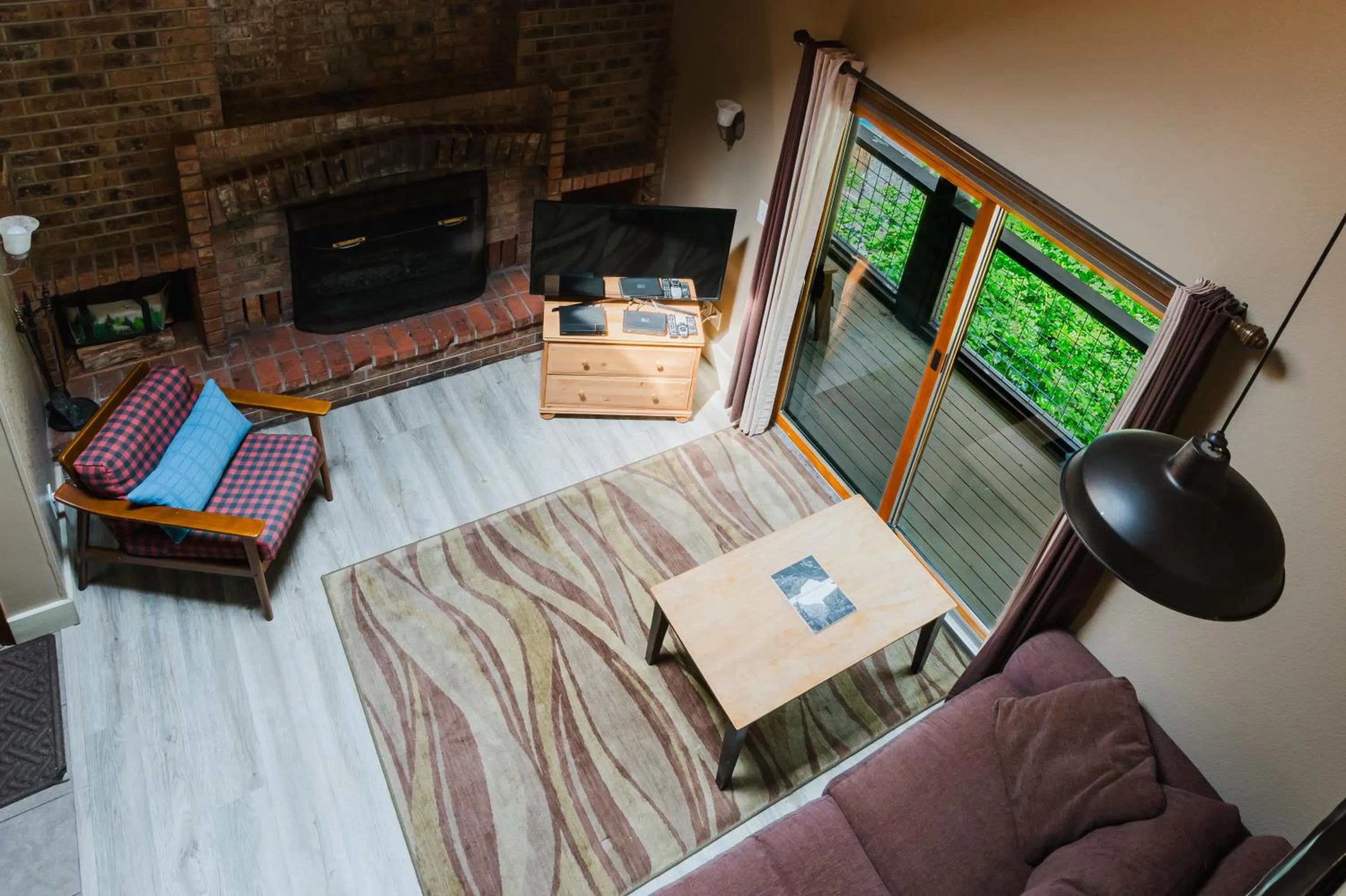 Living room in LOGE Alta Crystal