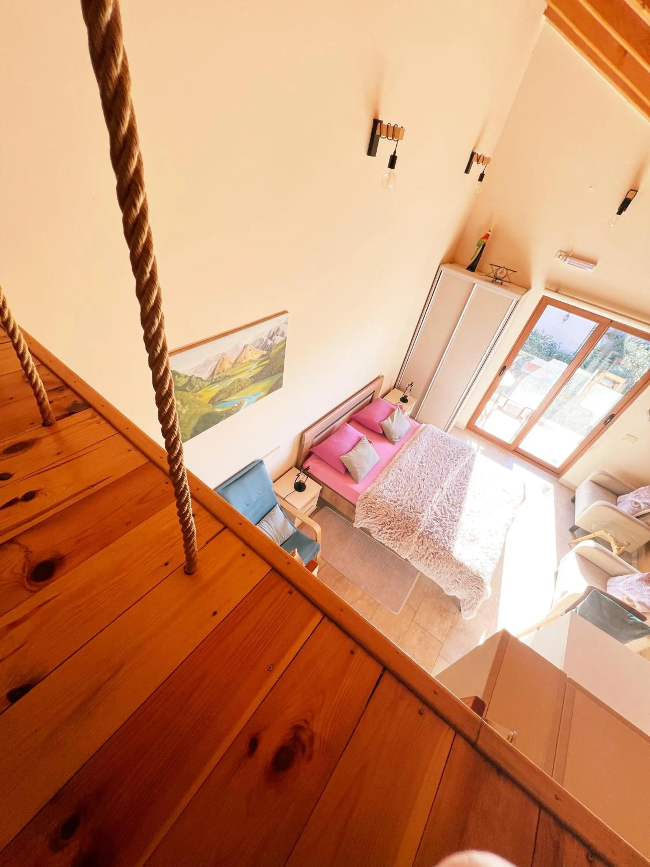 Bed in Apartments Aerodrom