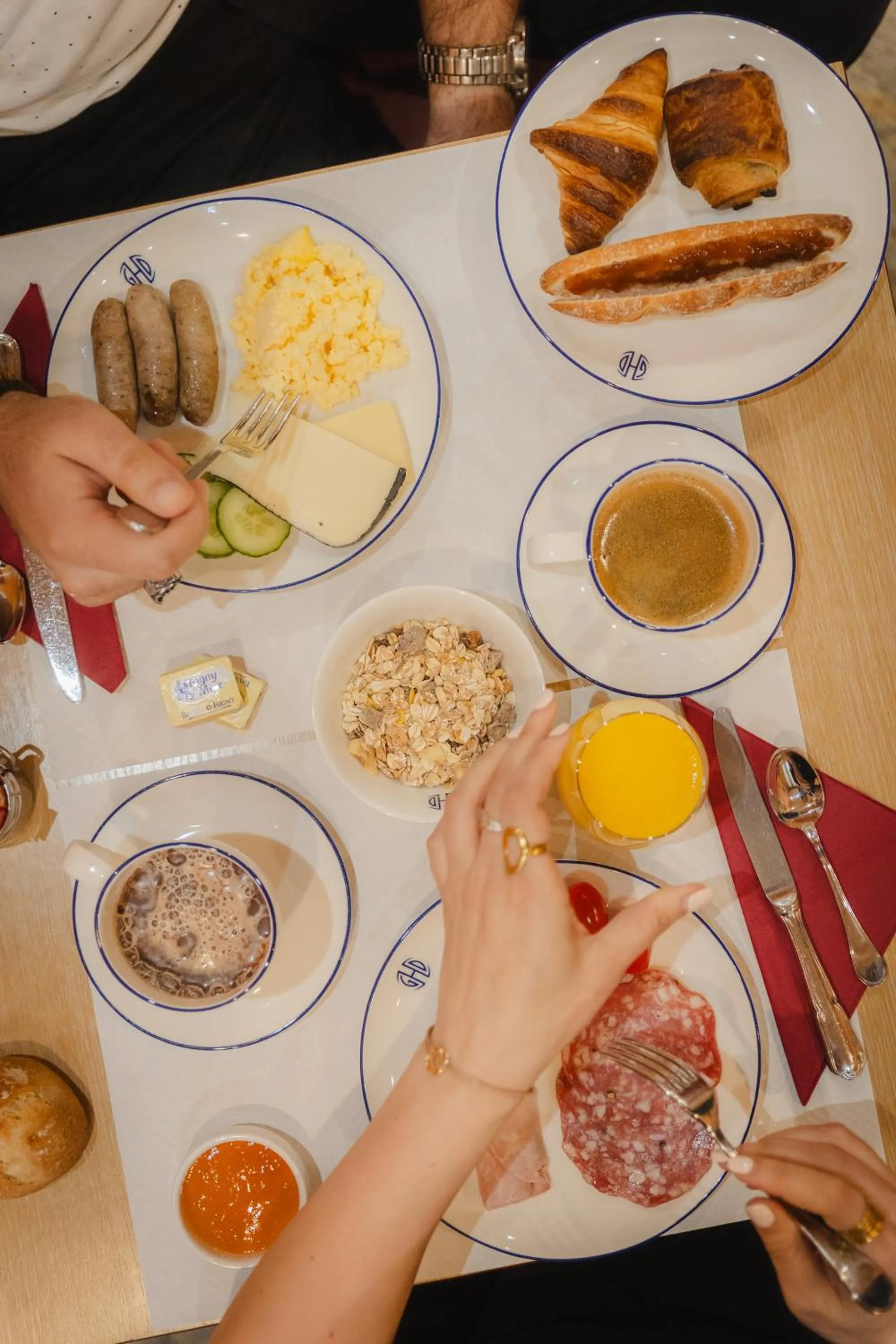 Breakfast in Grand Hotel Dore