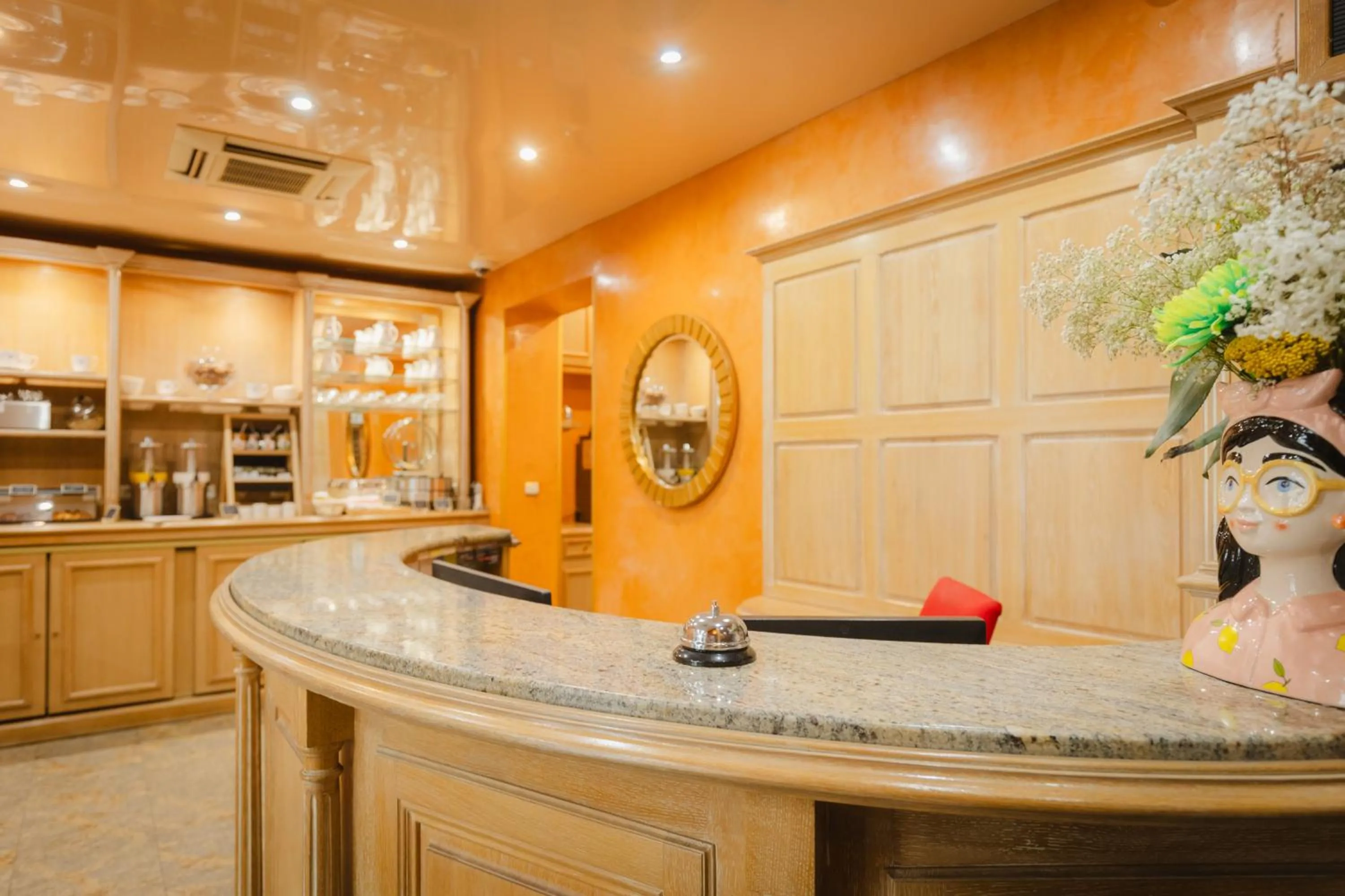 Lobby or reception in Grand Hotel Dore