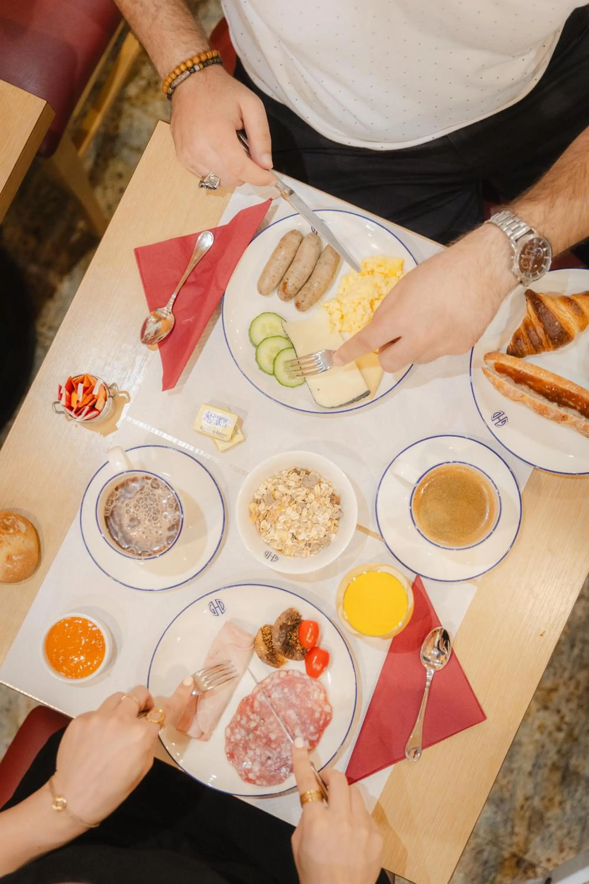 Dining area in Grand Hotel Dore