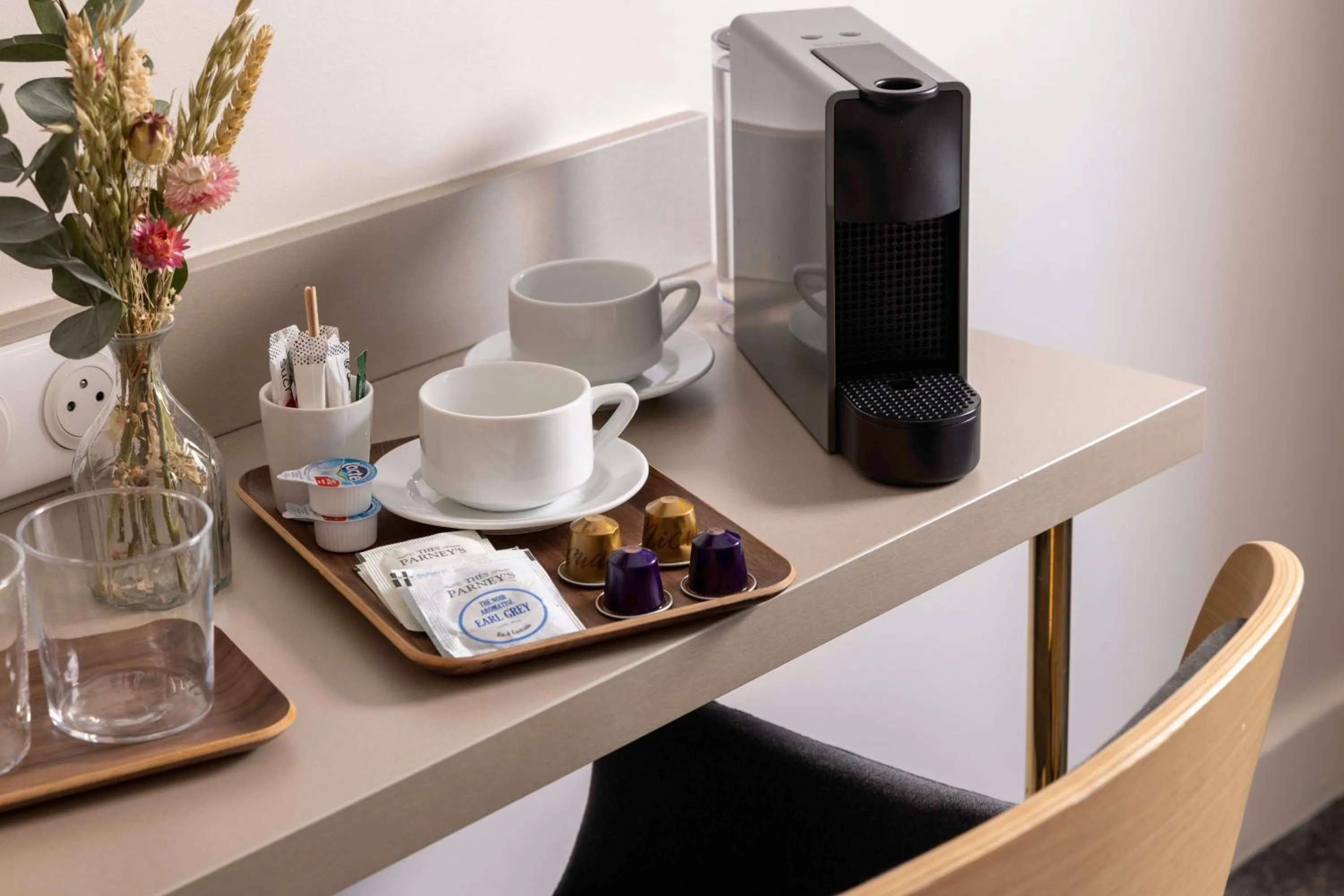 Coffee/tea facilities in Villa des Ambassadeurs