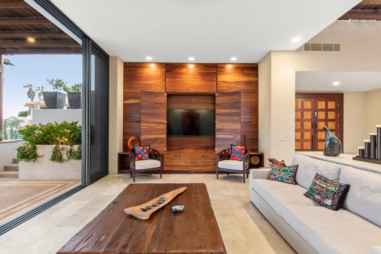 Contemporary Villa with 2 Pools, Walking Distance to Beach and Butler Included