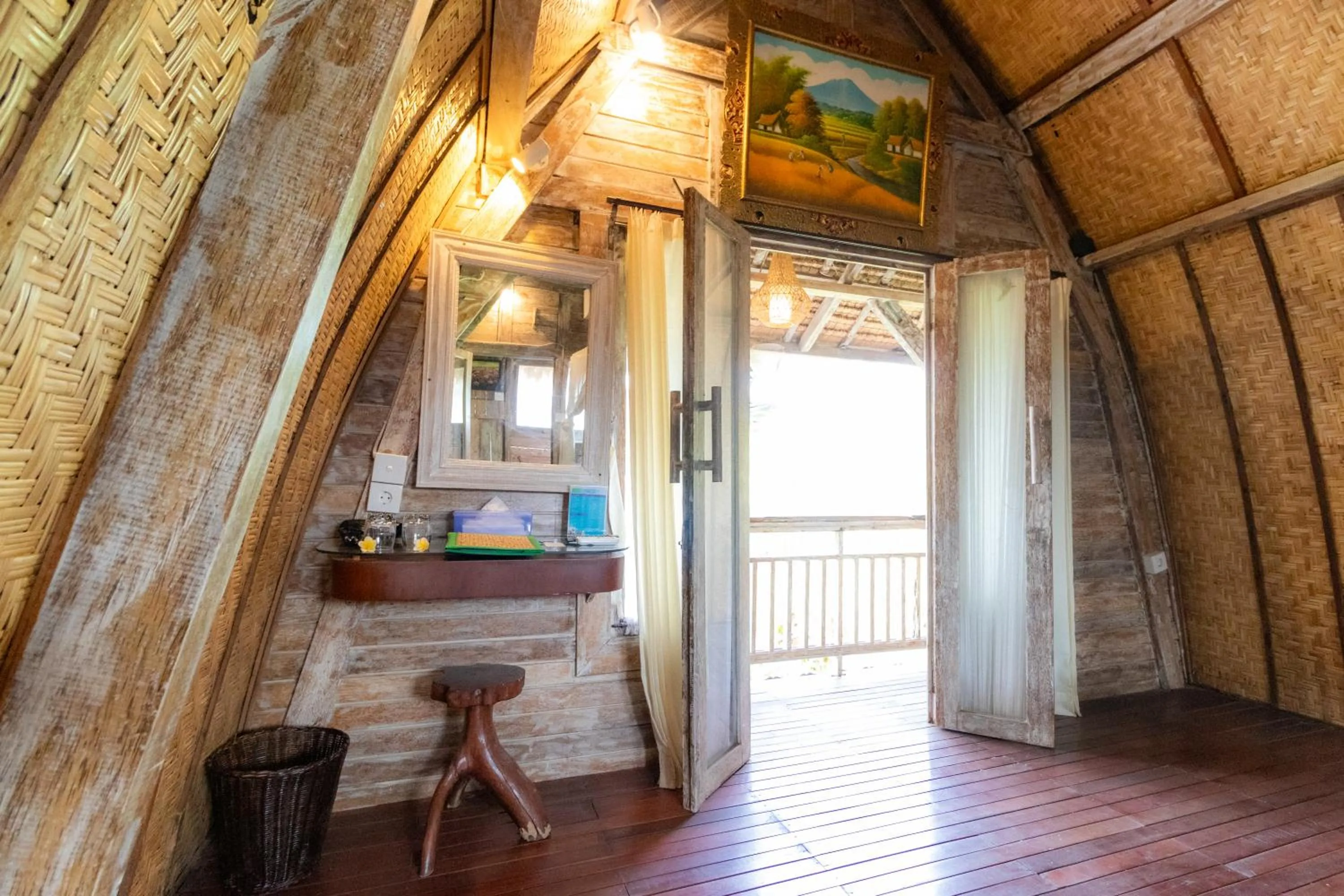 Bedroom in Royal JJ Ubud Resort & Spa
