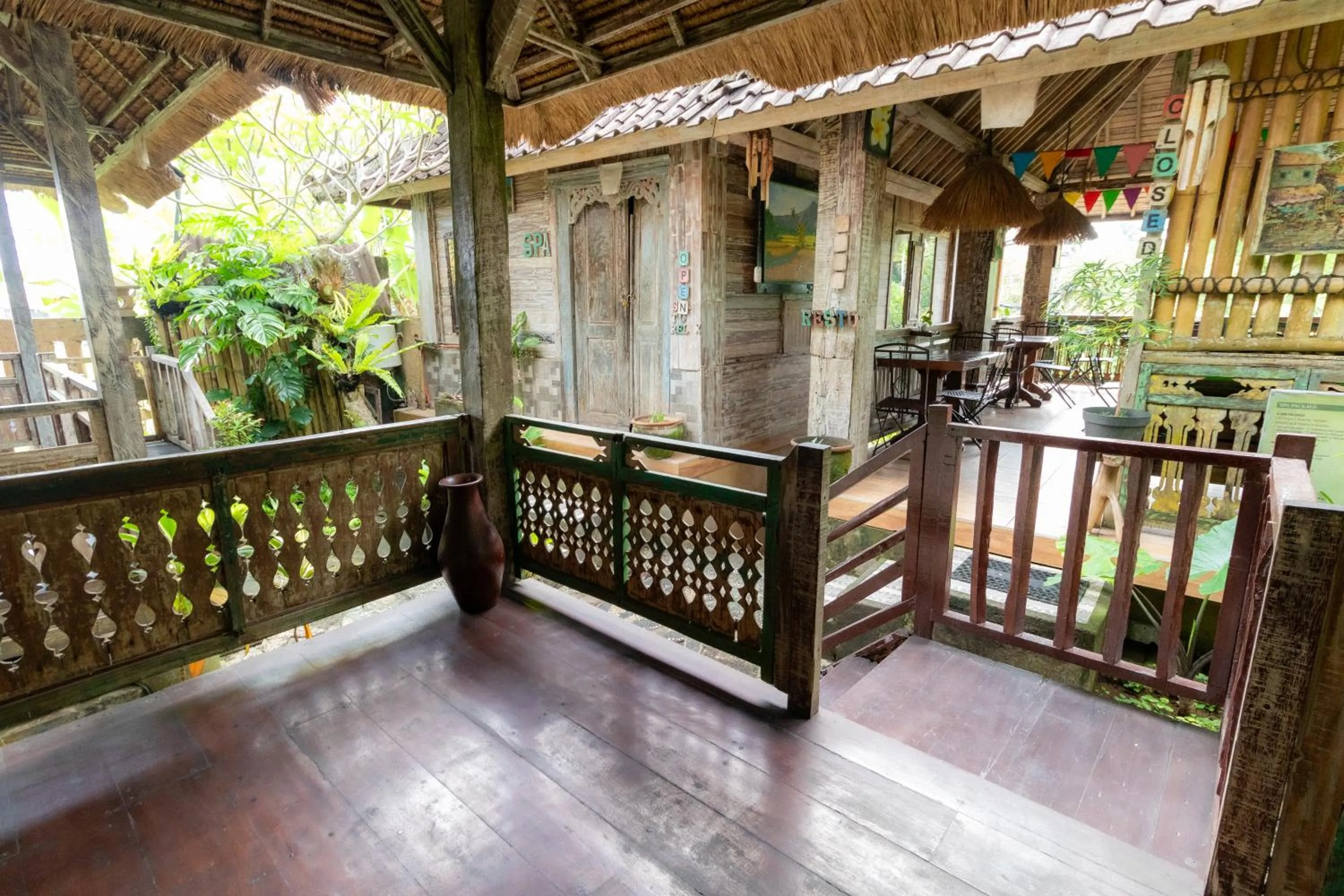 Balcony/Terrace in Royal JJ Ubud Resort & Spa