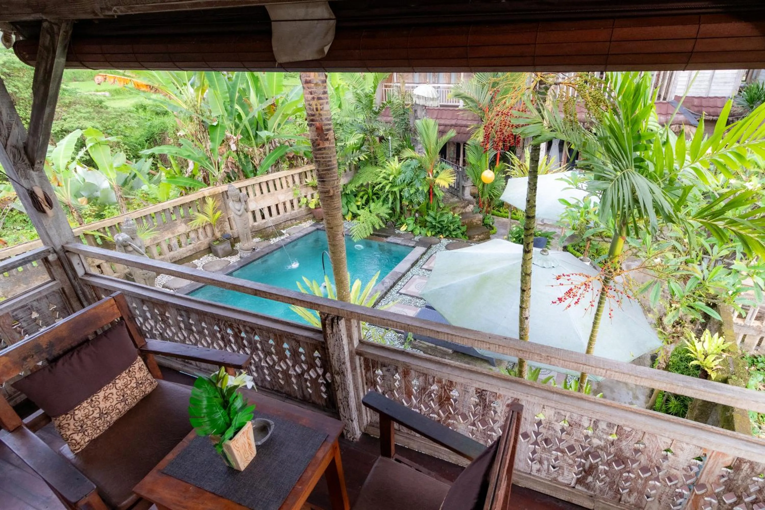Balcony/Terrace in Royal JJ Ubud Resort & Spa