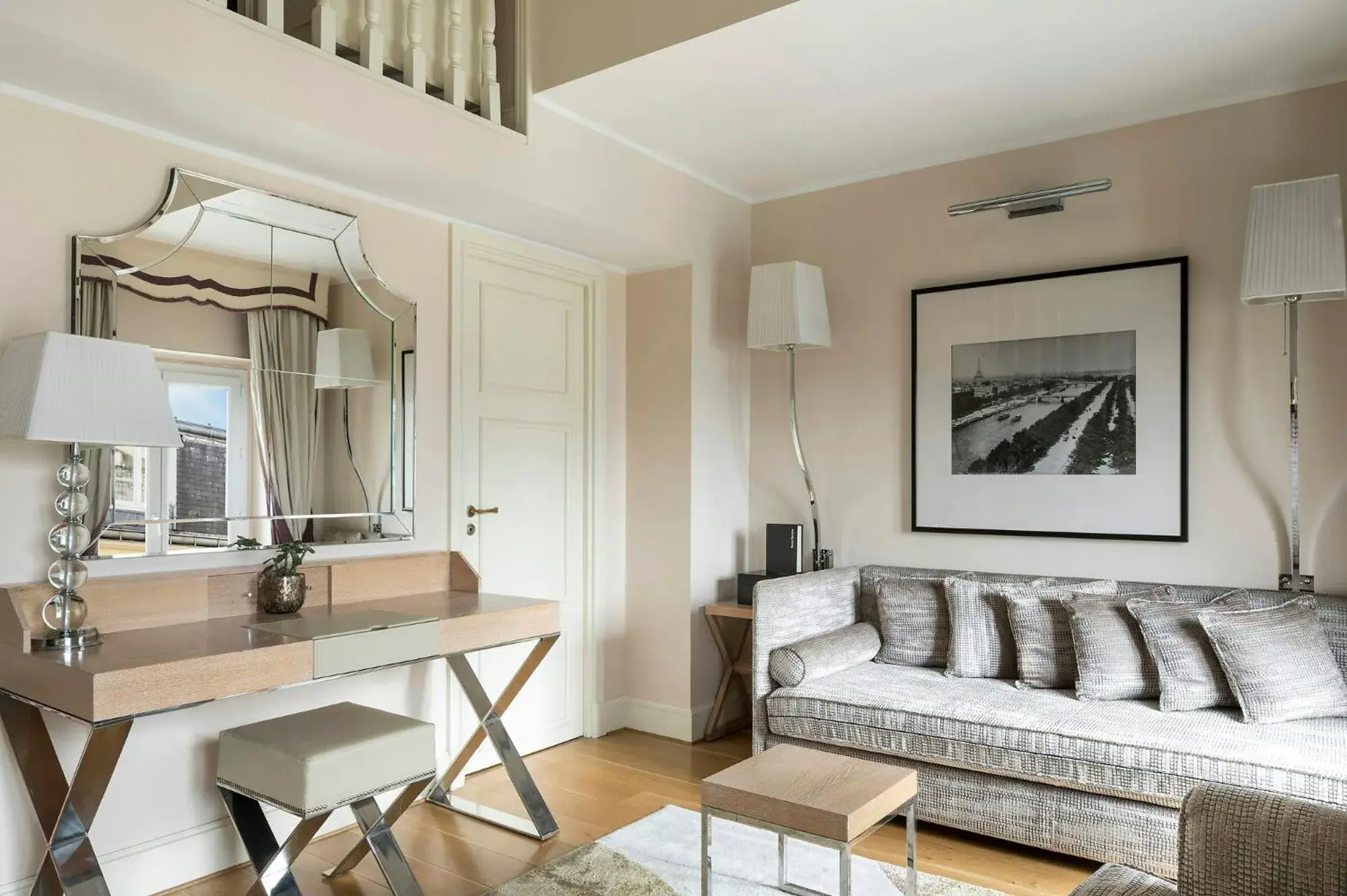 Suite Duplex Eiffel Tower - single occupancy in Castille Paris – Starhotels Collezione Suite Duplex Eiffel Tower - single occupancy in Castille Paris – Starhotels Collezione