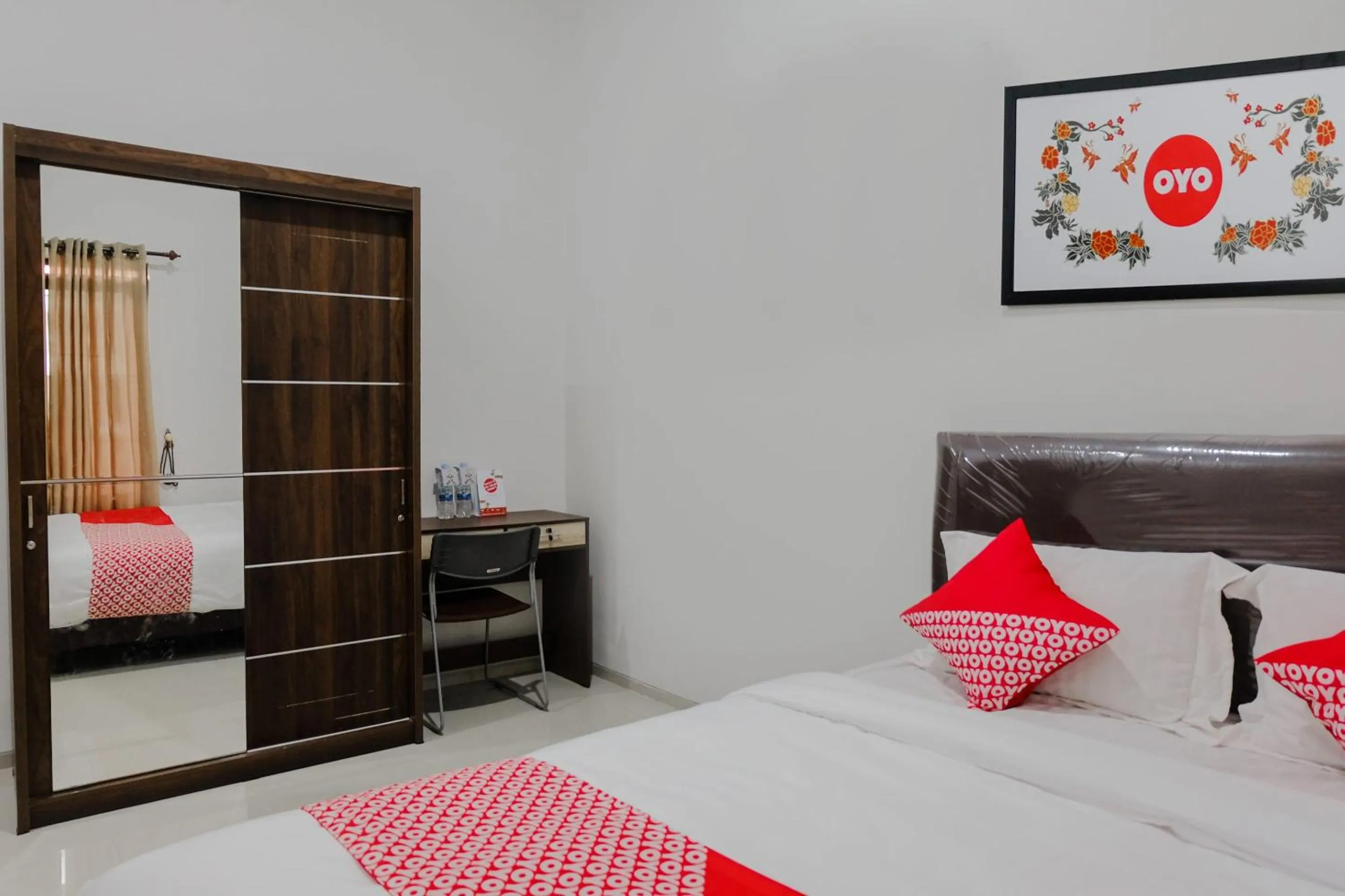 Bedroom, Bed in Hotel O Embun Pagi Syariah Residence