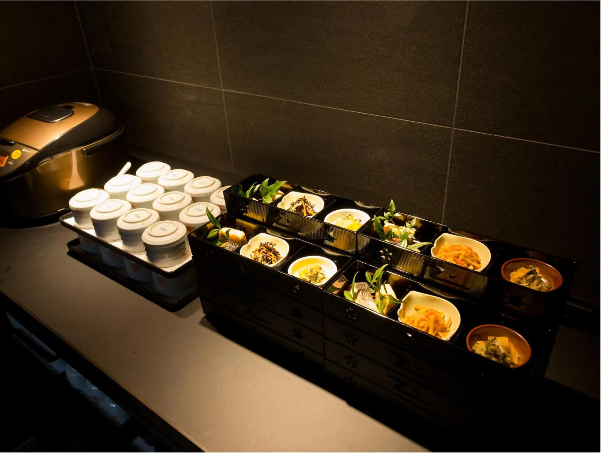 Breakfast in THE HOTELS HAKATA KASANE Bayside