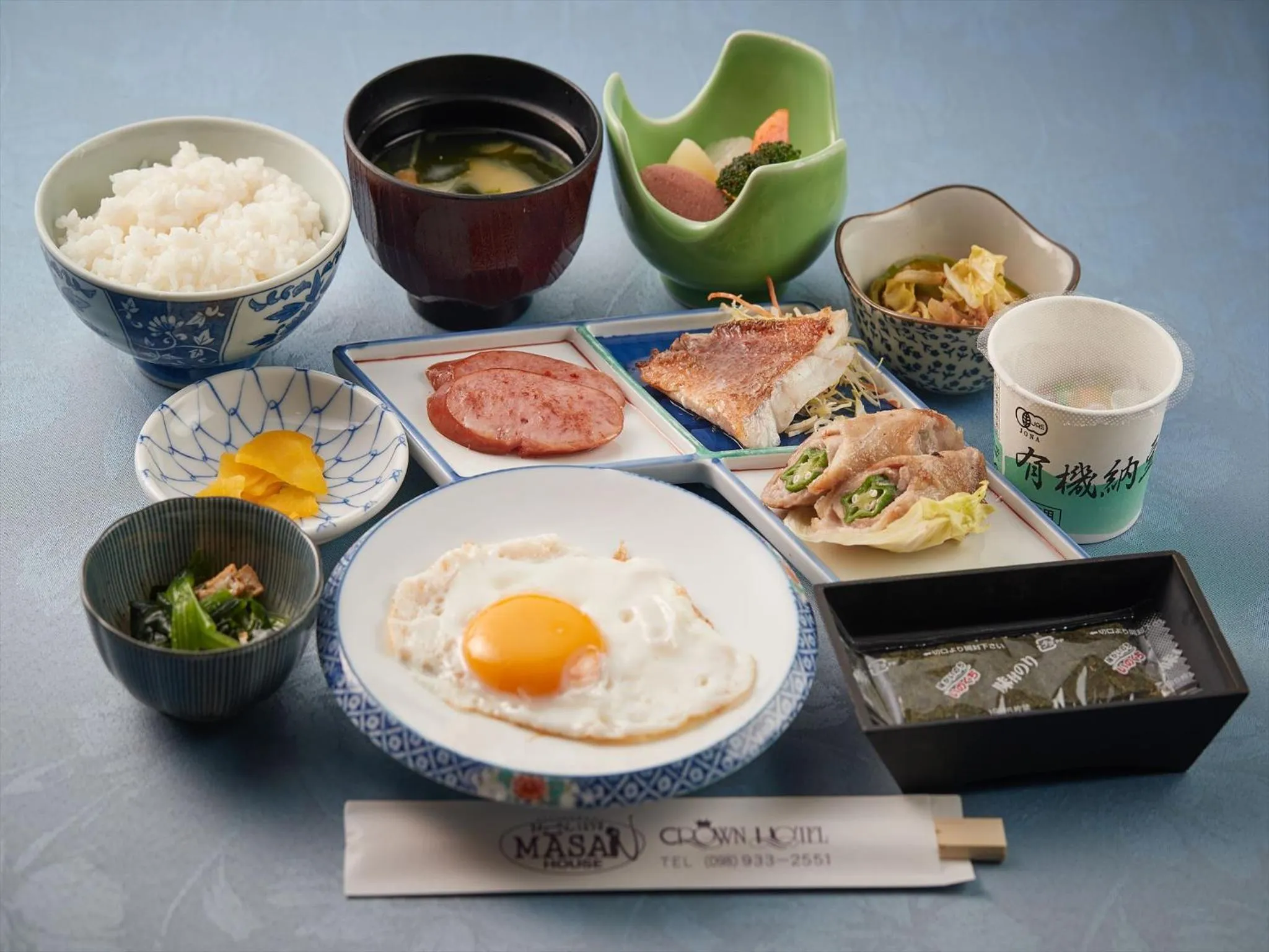 Breakfast in Crown Hotel Okinawa