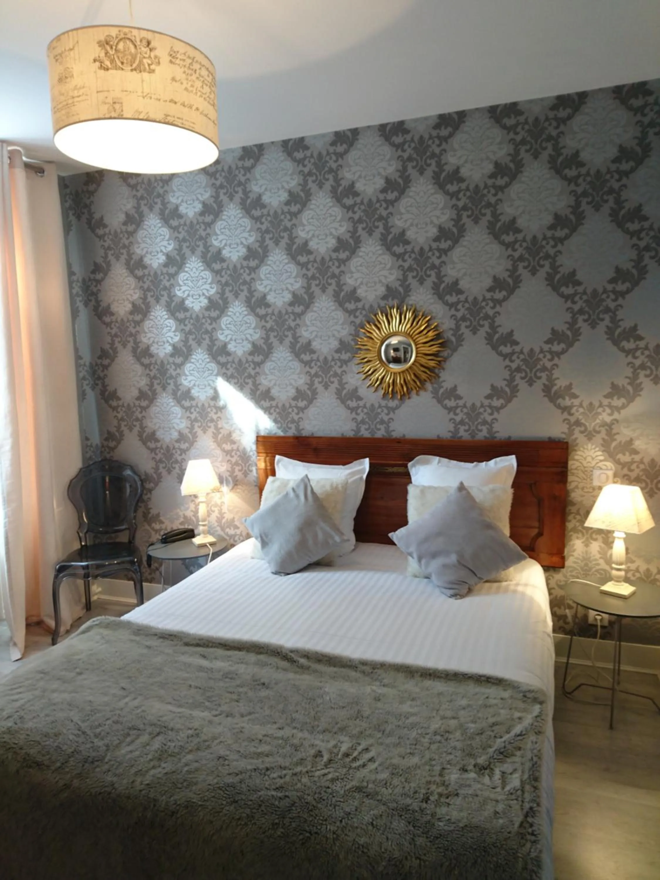 Photo of the whole room, Bed in Logis Hotel Villa Marjane