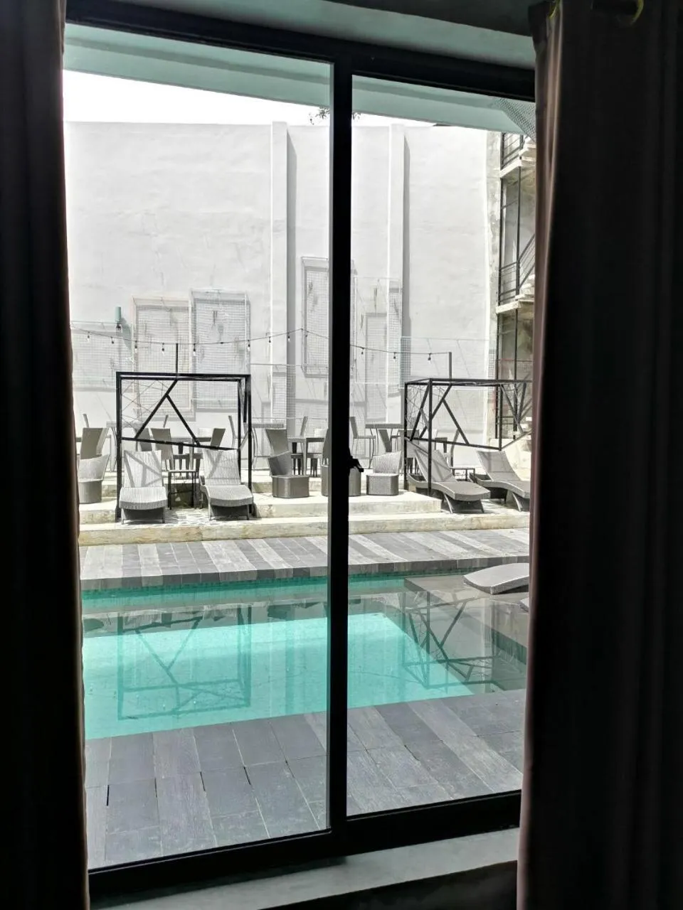 Pool view in Zenvea Hotel