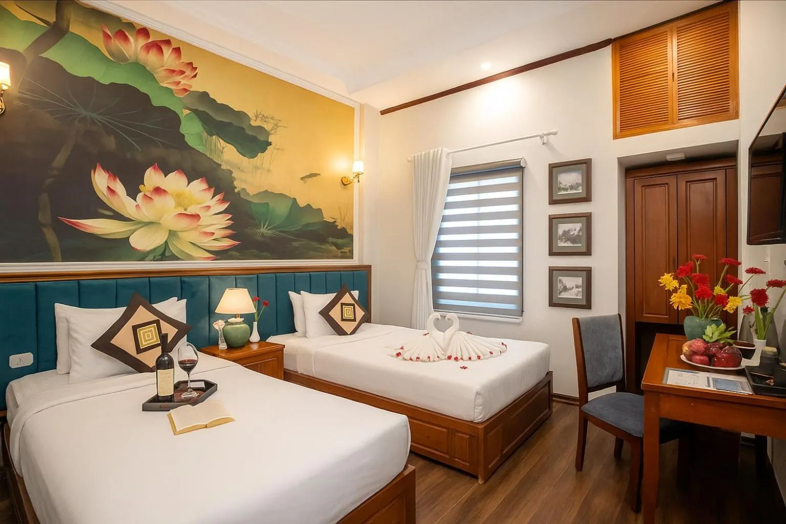 Bed in Hanoi Sena Hotel & Travel