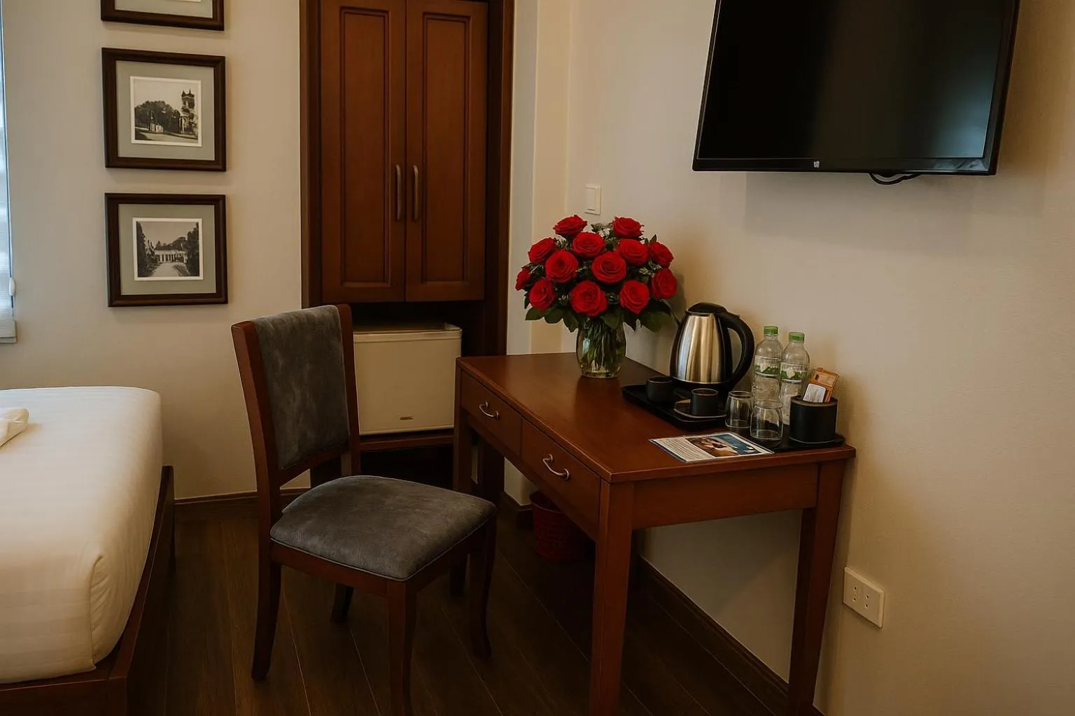 Bed in Hanoi Sena Hotel & Travel