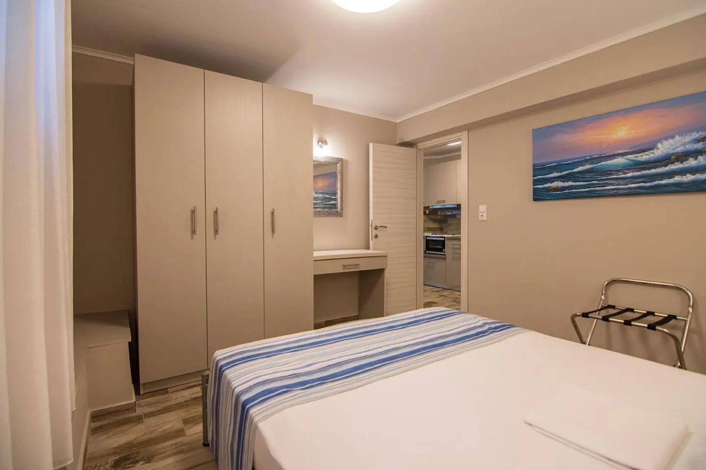Bed in Amaranti Luxury Apartments