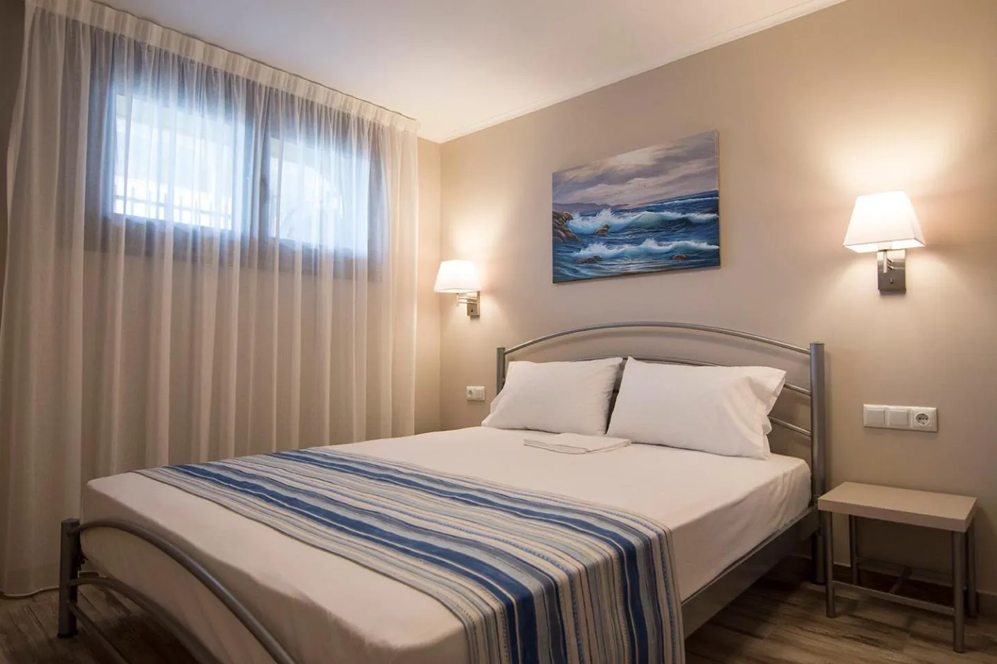 Bed in Amaranti Luxury Apartments