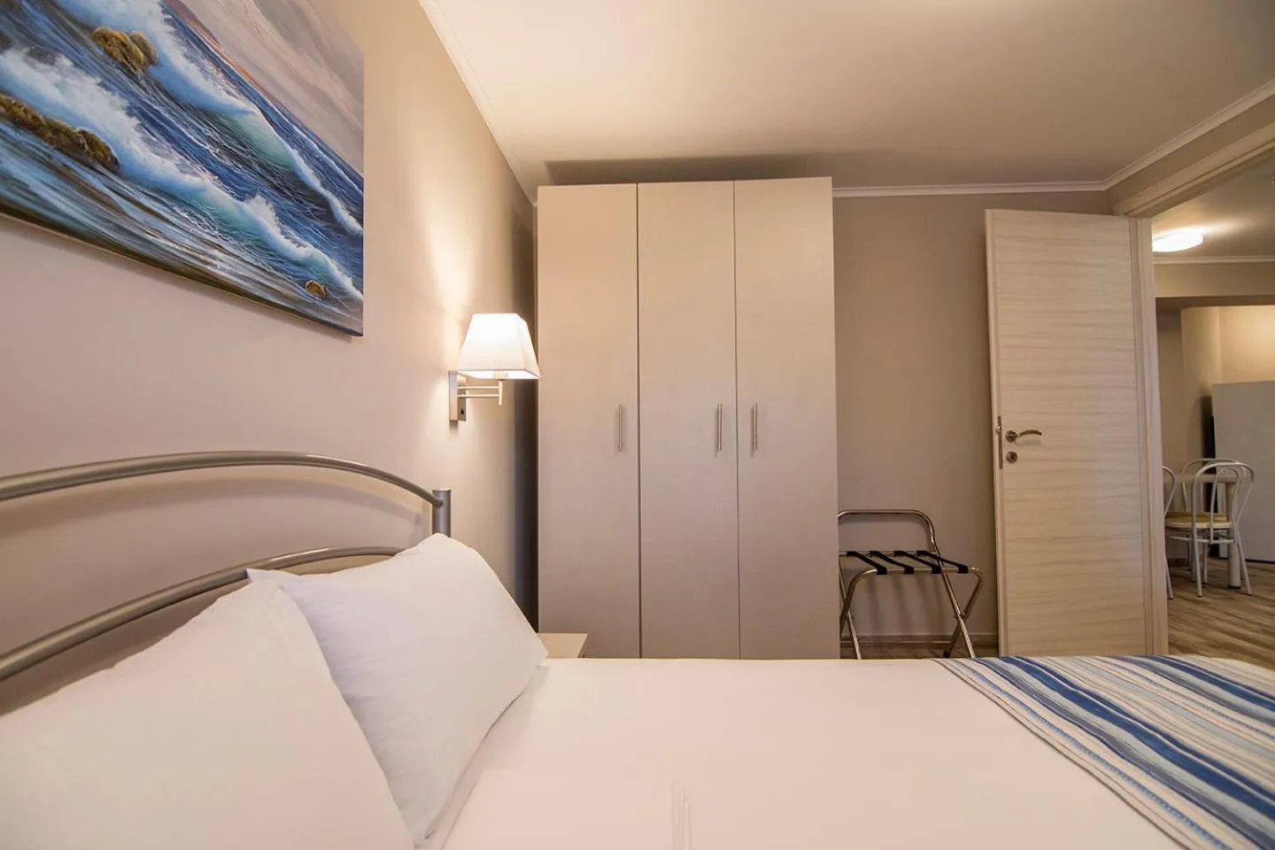 Bed in Amaranti Luxury Apartments