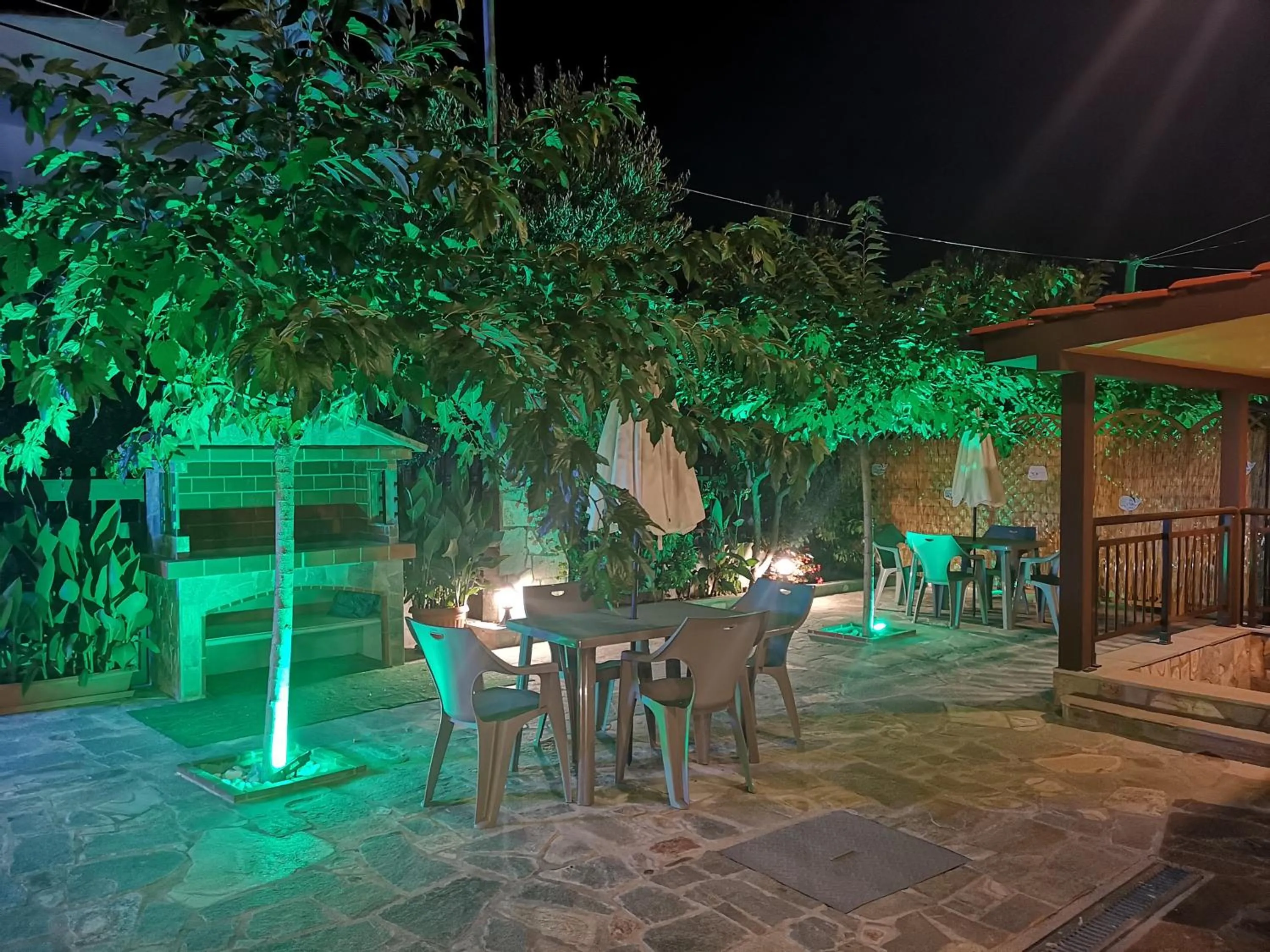 BBQ facilities in Amaranti Luxury Apartments