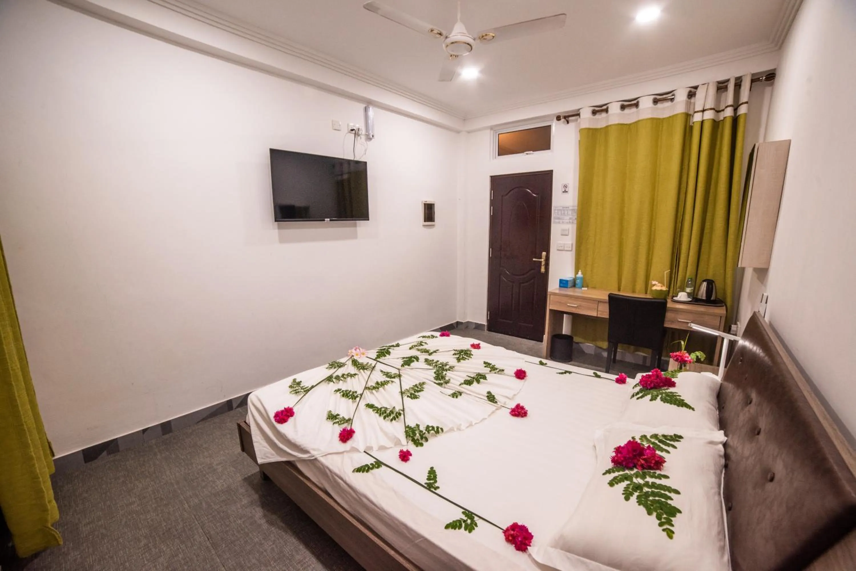 Photo of the whole room, Bed in Dhangethi INN