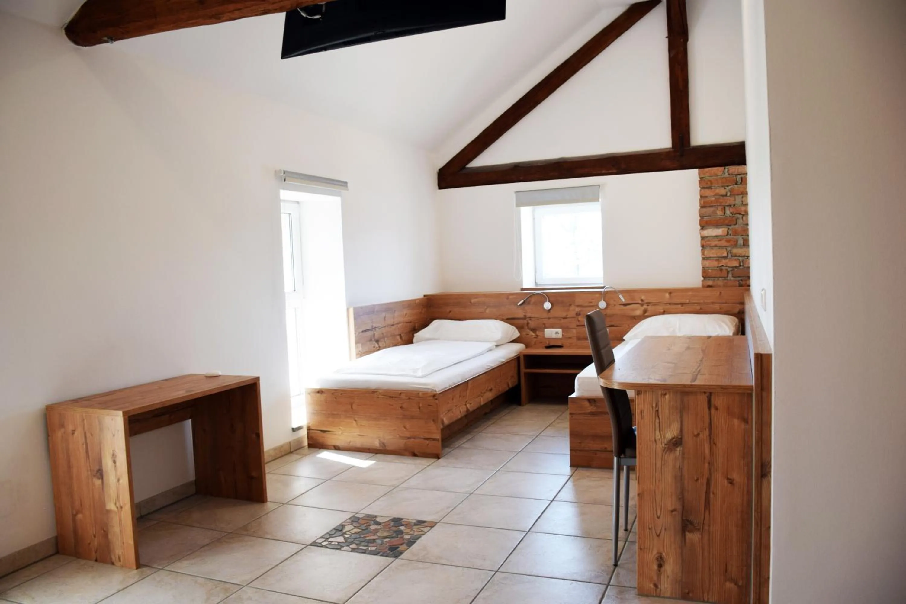 Bed in Apartment´s Marchtrenk