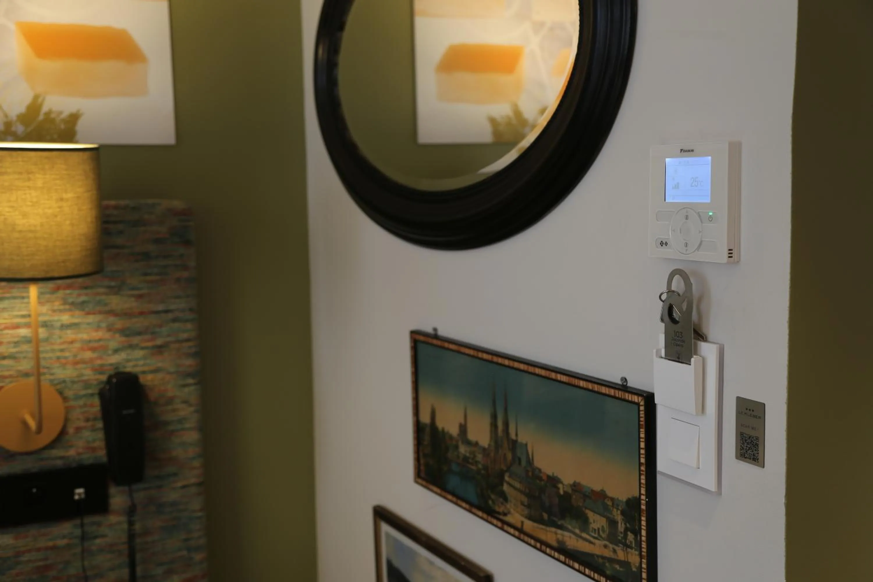 Decorative detail in Le Kléber Hôtel