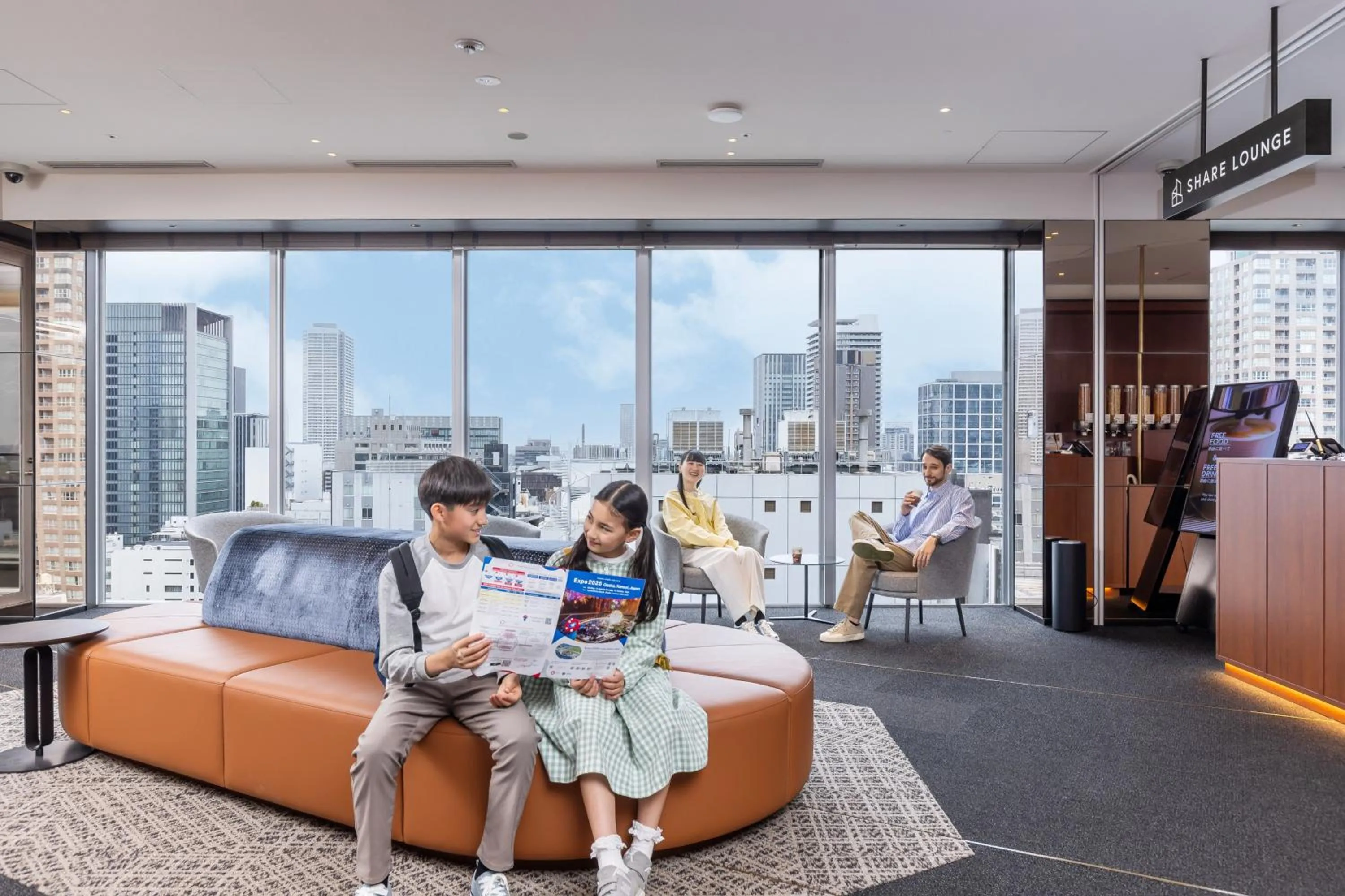 Area and facilities in Tokyu Stay Osaka Hommachi