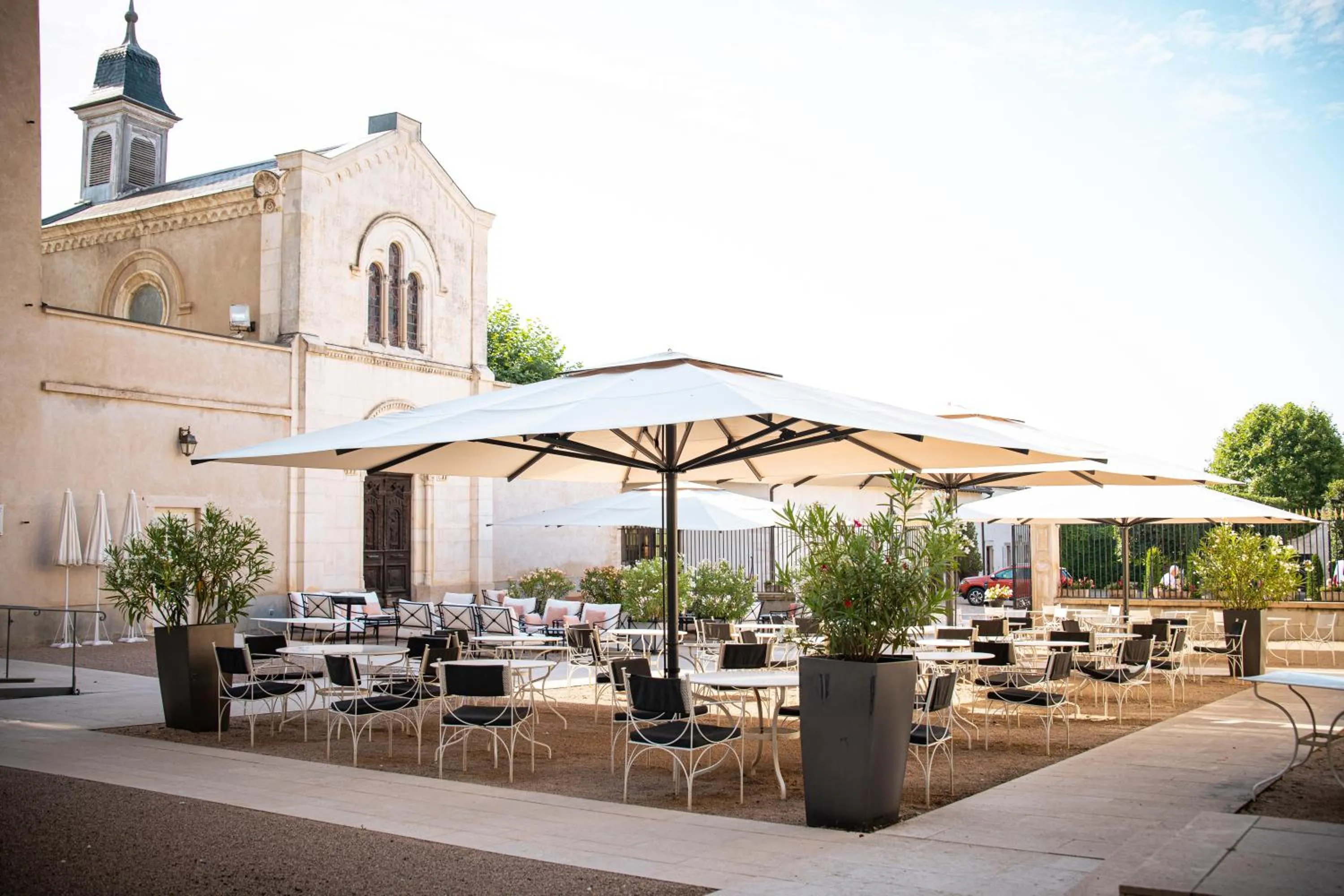 Patio in Château de Pizay