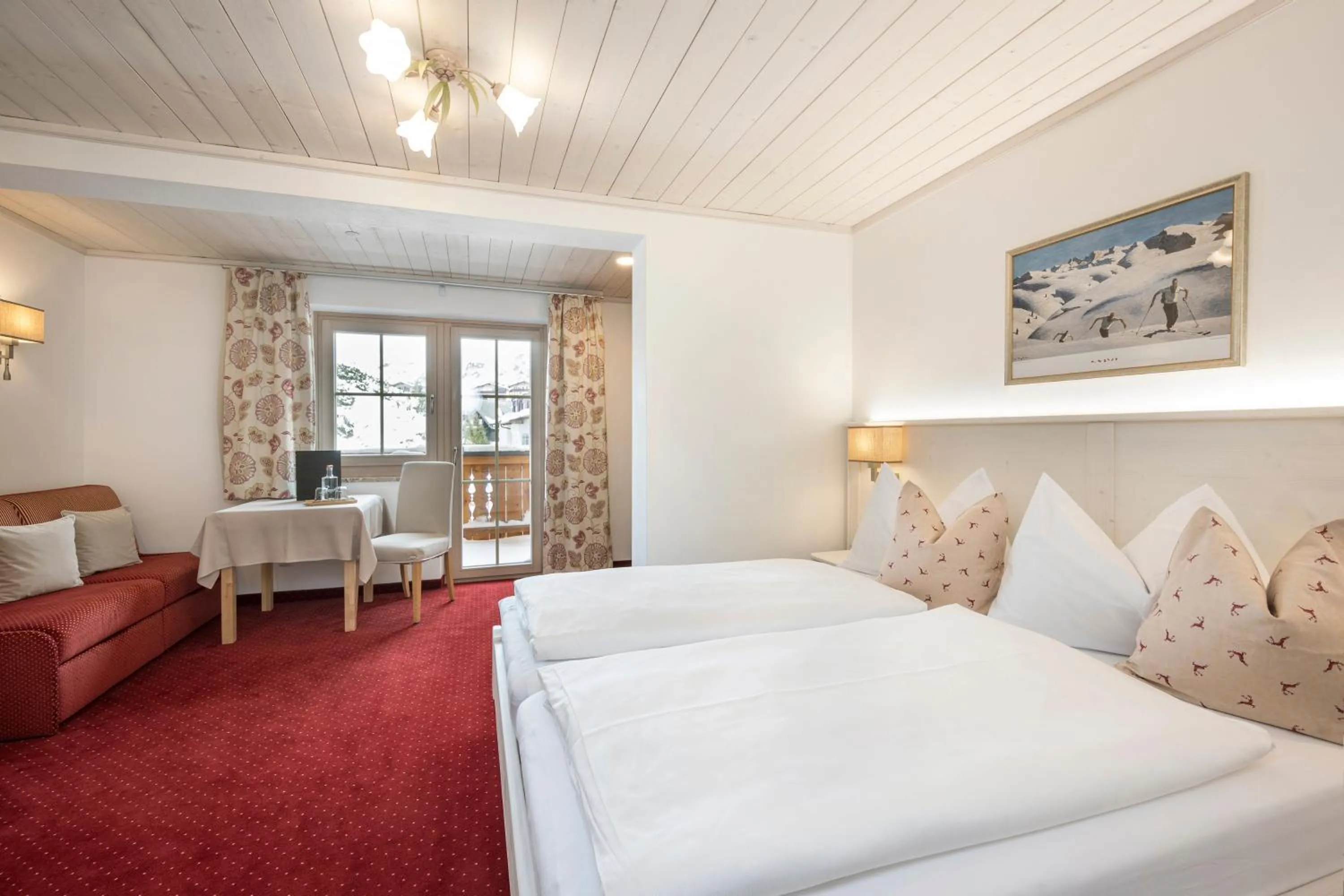 Bed in Hotel Tauernblick