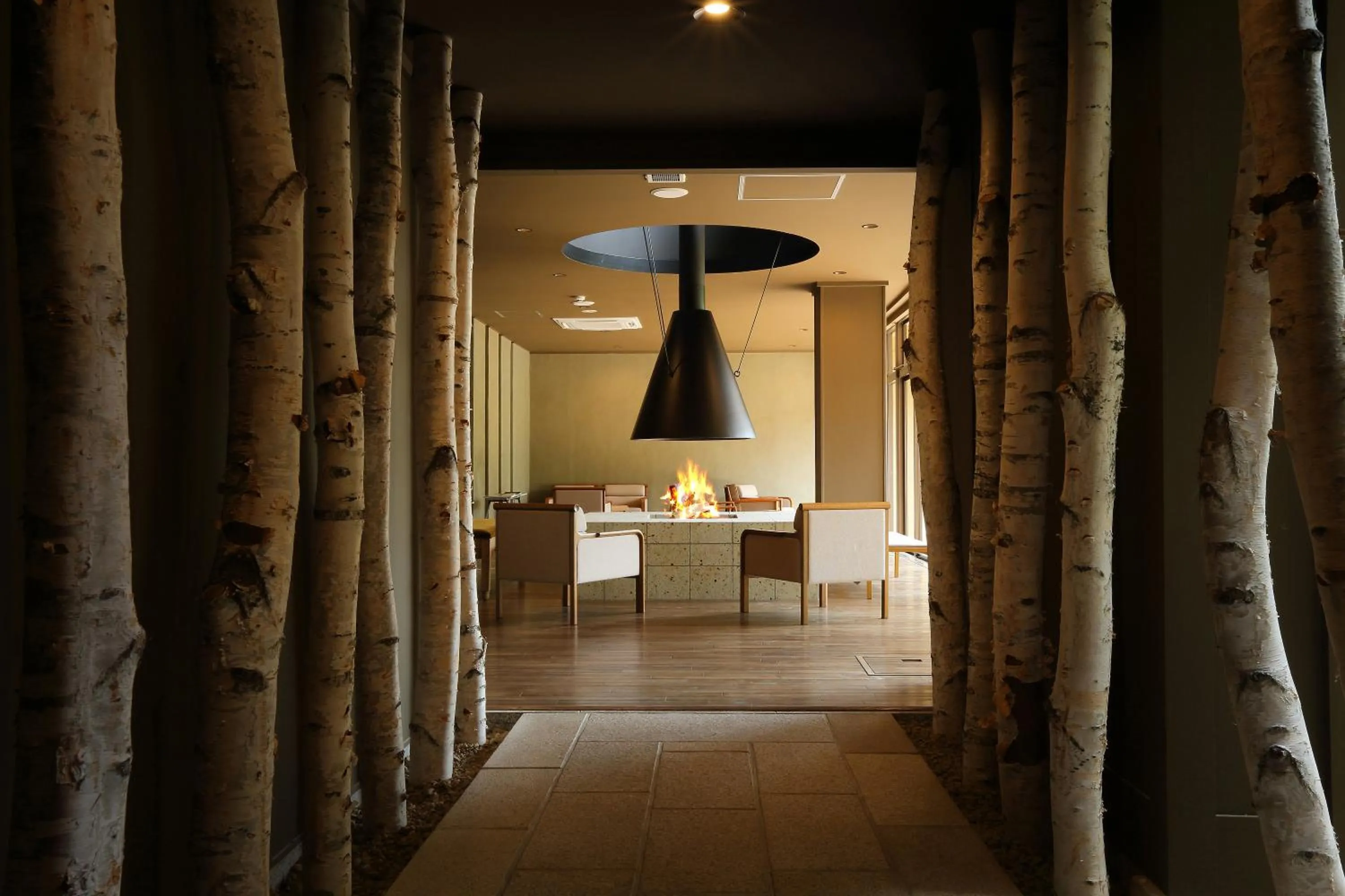 Lobby or reception in Oyado Morinone