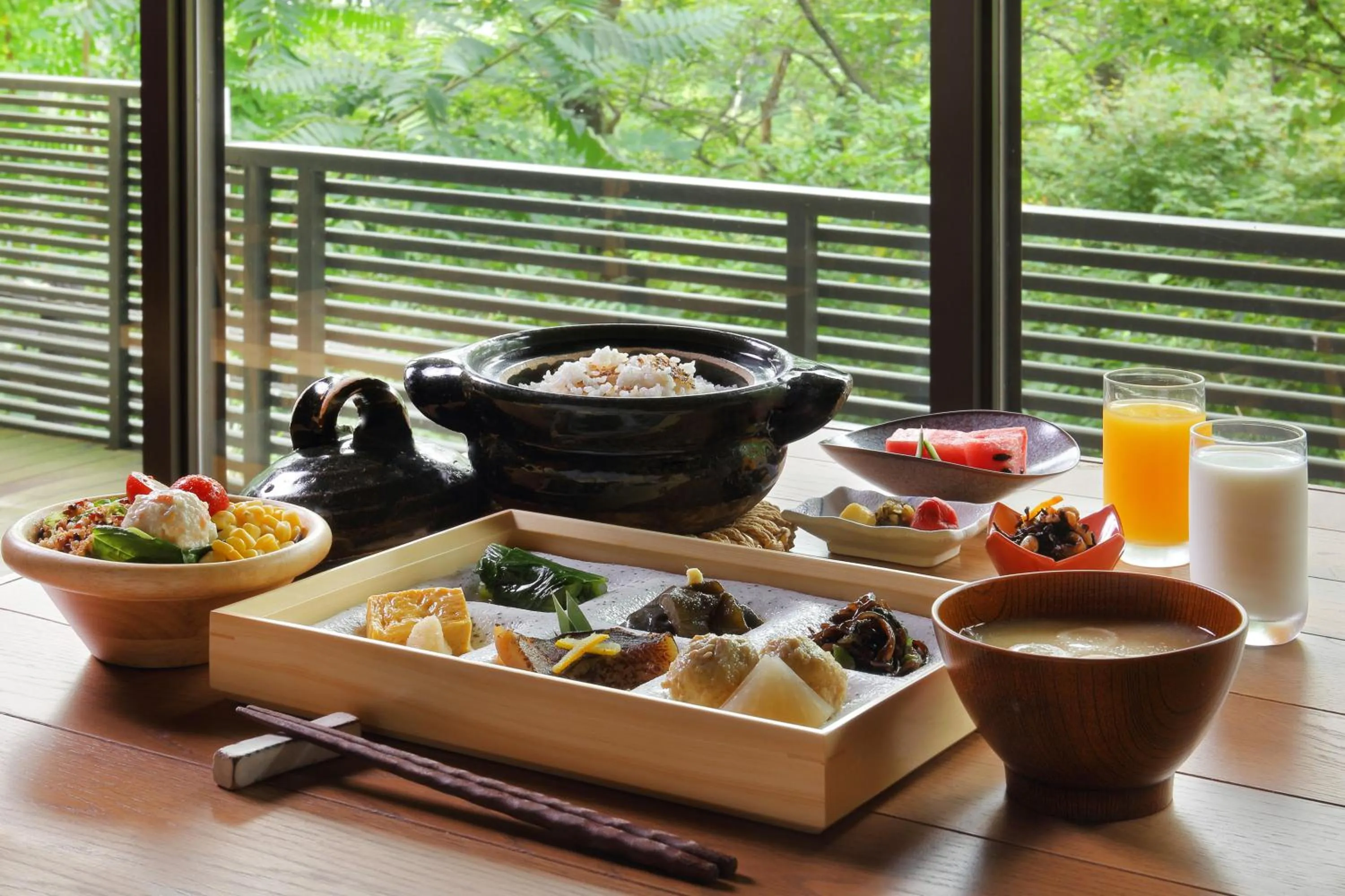 Breakfast in Oyado Morinone