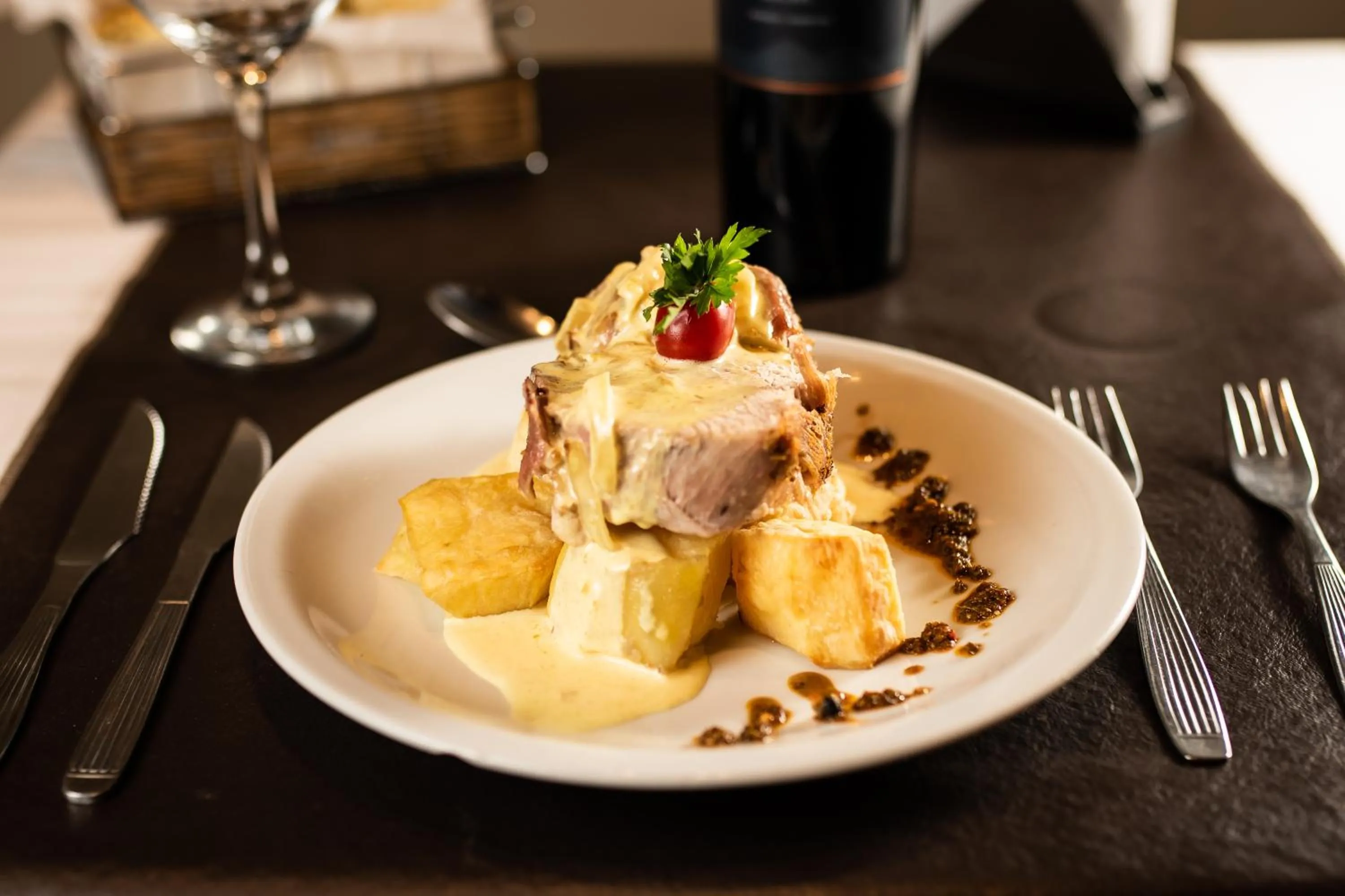 Food and drinks in Los Espinillos Hotel y Spa