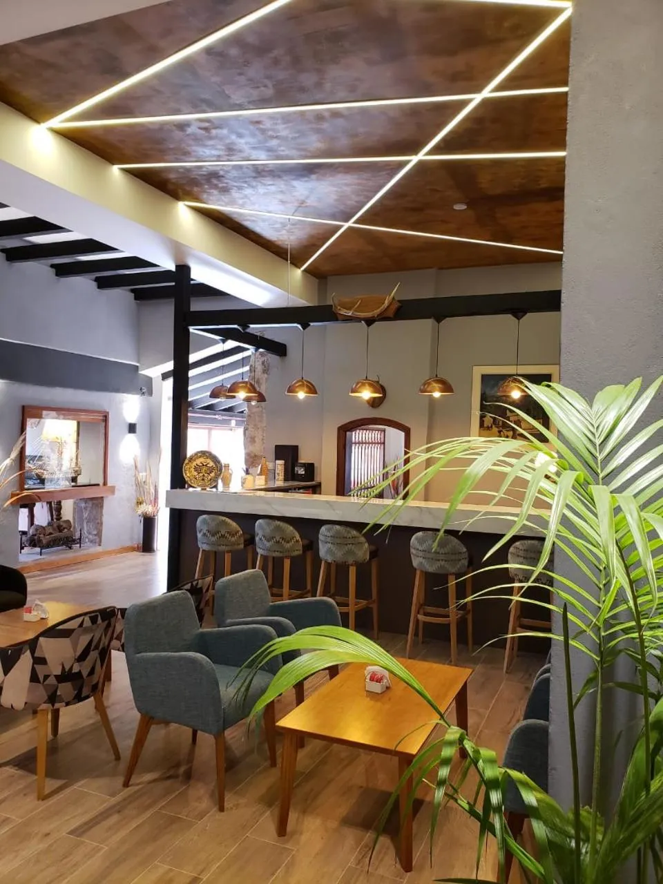 Seating area in Los Espinillos Hotel y Spa