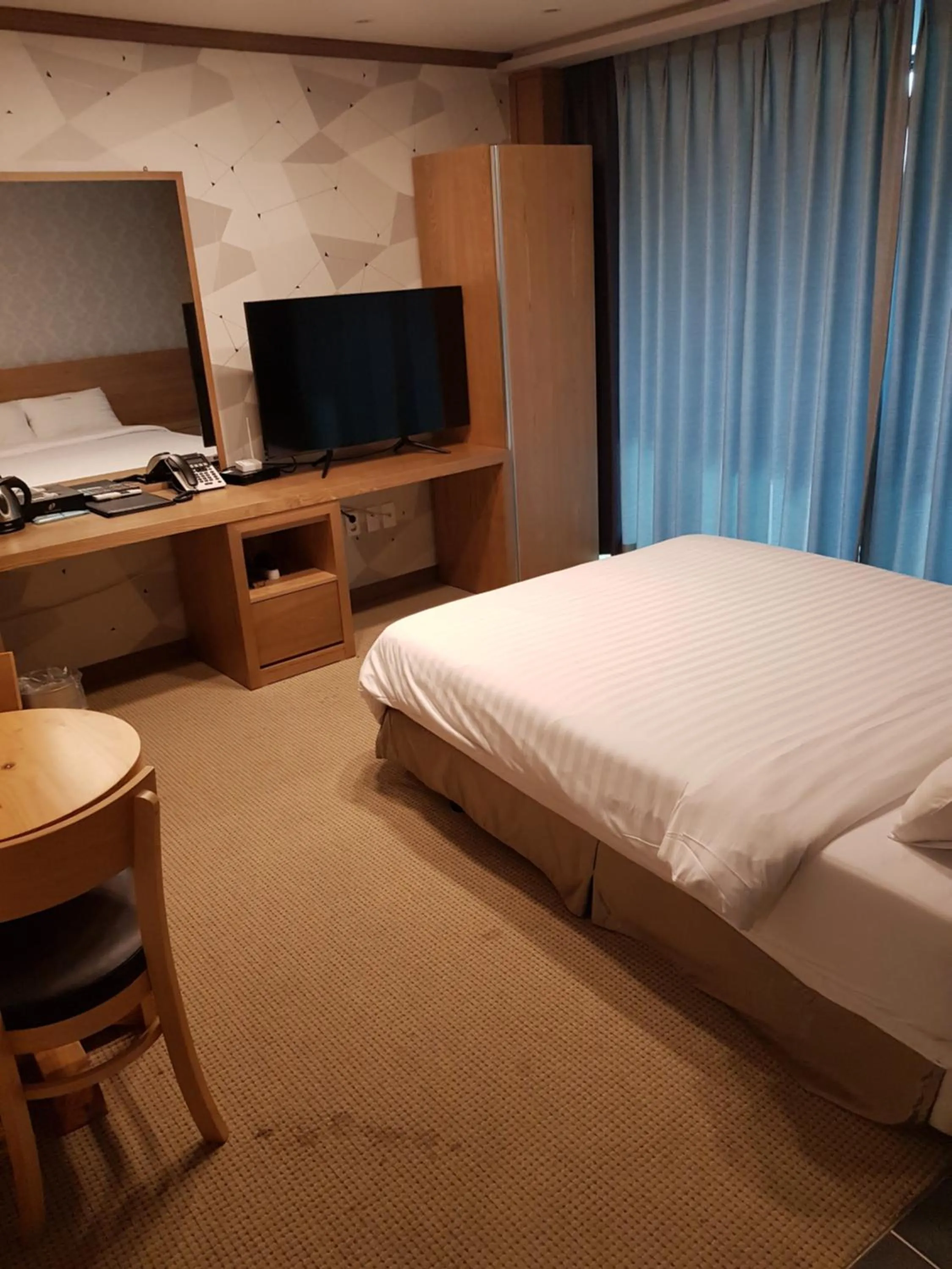 Bed in YangYang International Airport Hotel