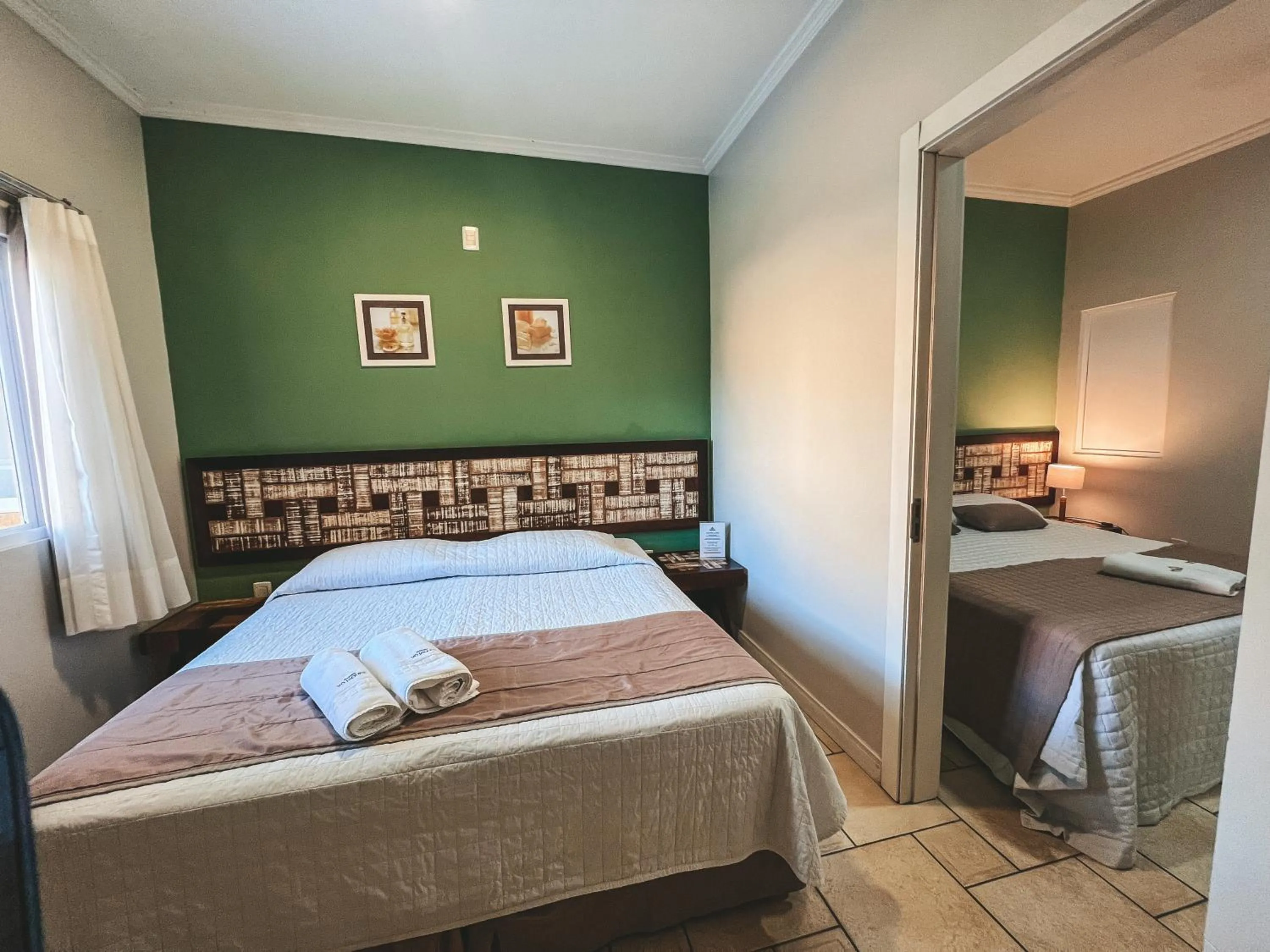 Bed in Pousada Vô Jaques