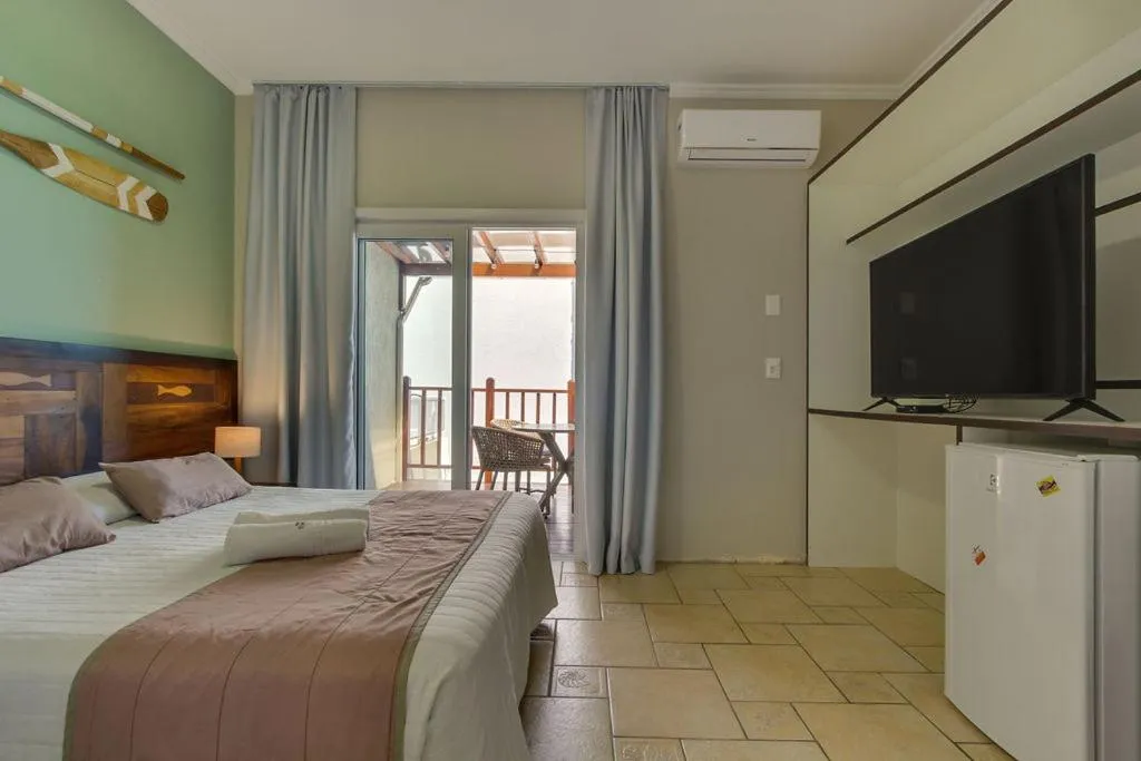 Bed in Pousada Vô Jaques