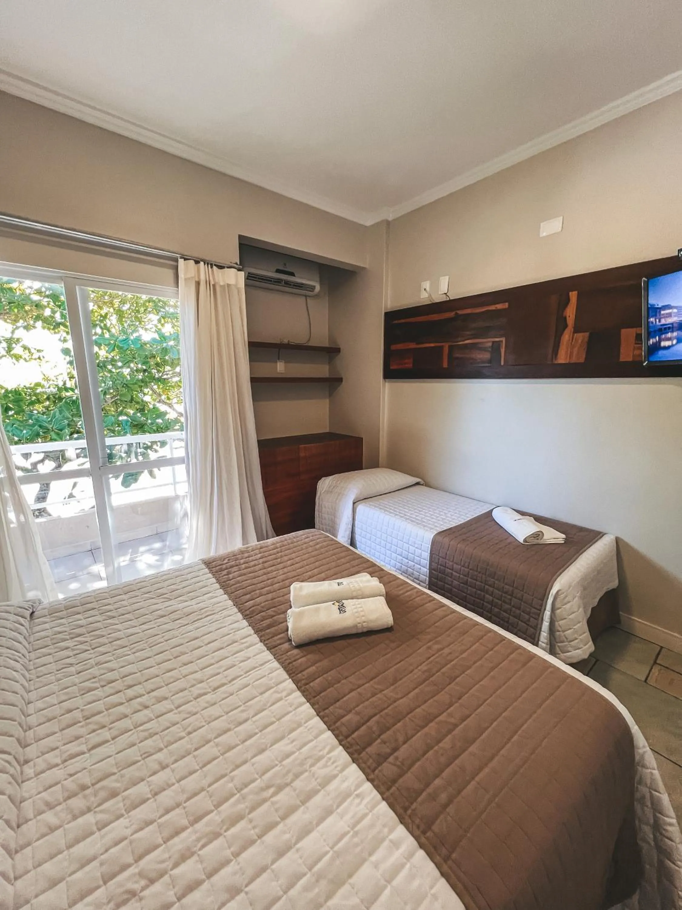 Bed in Pousada Vô Jaques