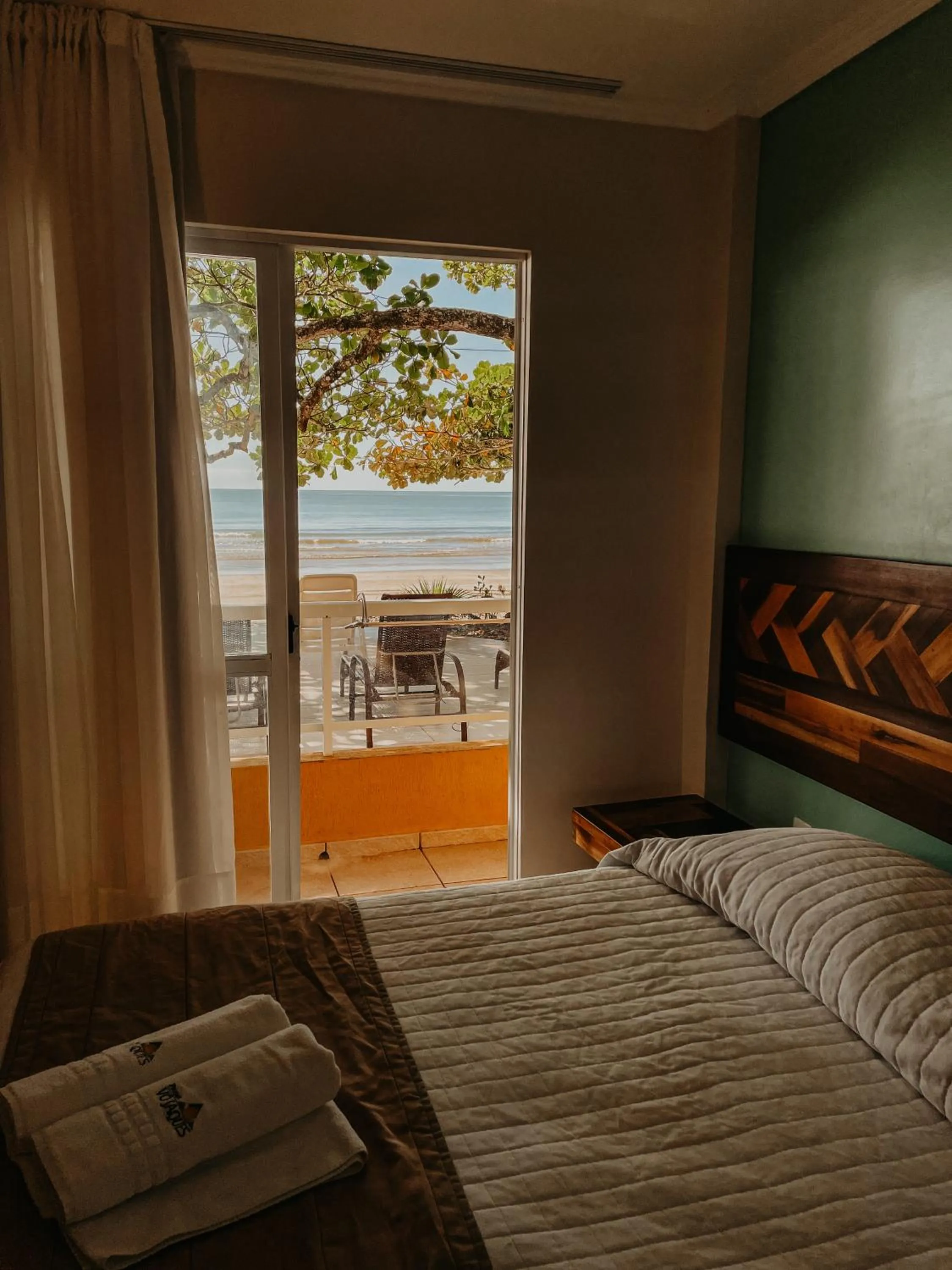 Bed in Pousada Vô Jaques