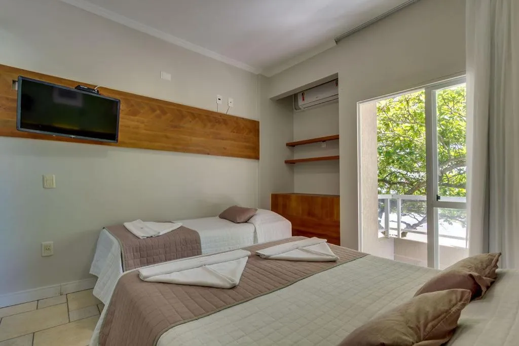 Bed in Pousada Vô Jaques